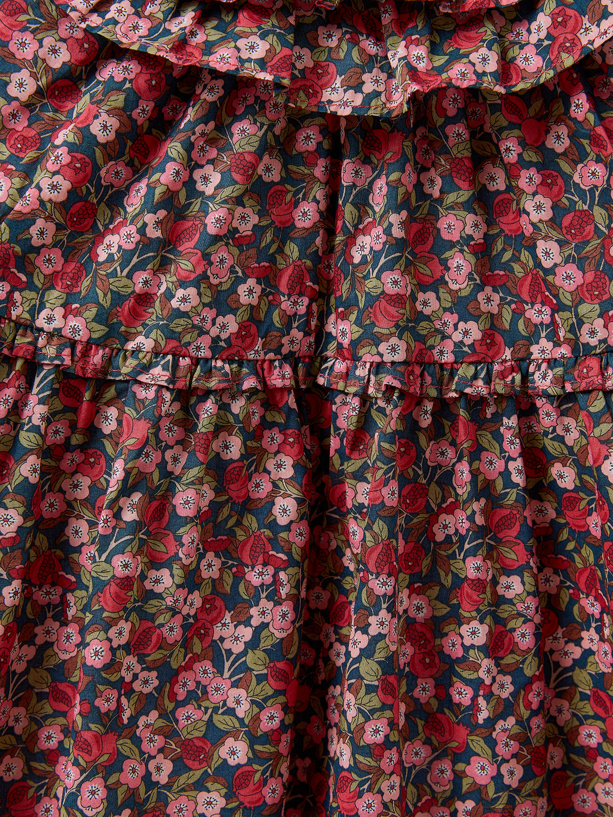 Blouse Fille en tissu Liberty Nectar