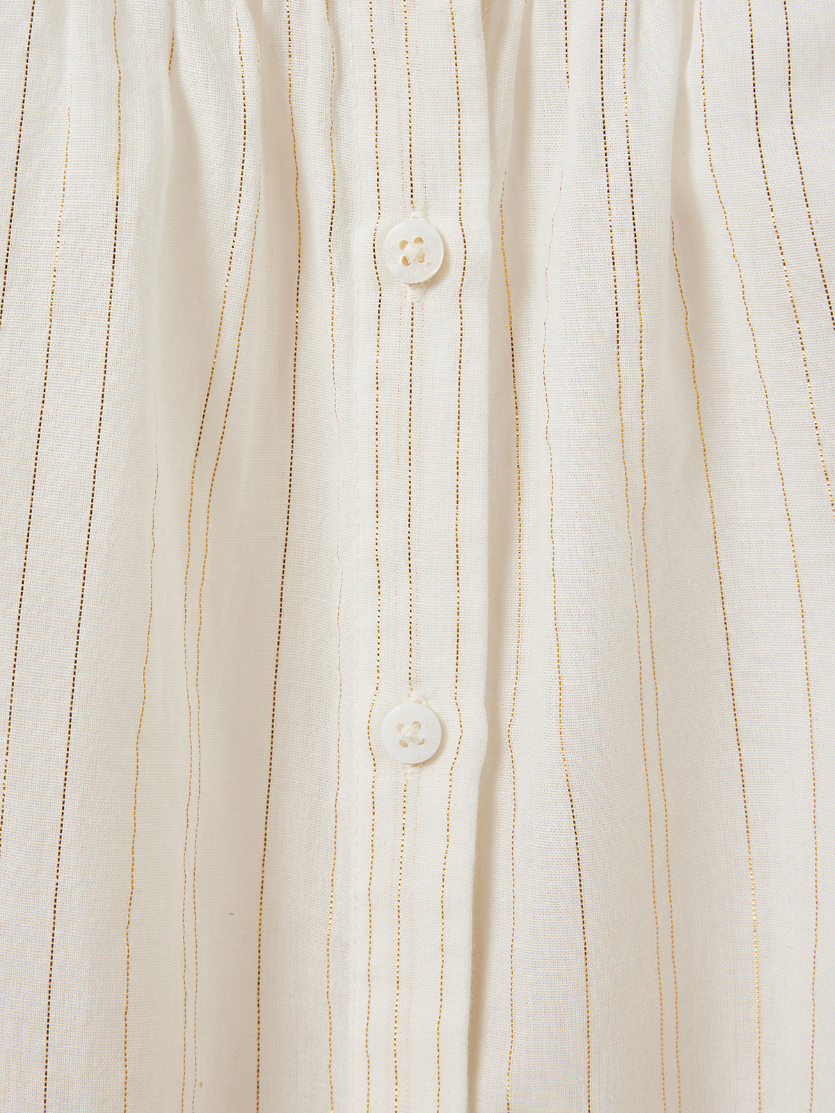 Mädchenbluse mit glänzenden Streifen