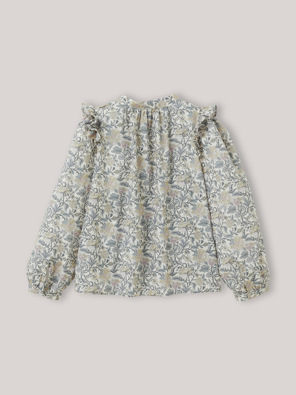 Mädchenbluse mit glänzenden Streifen