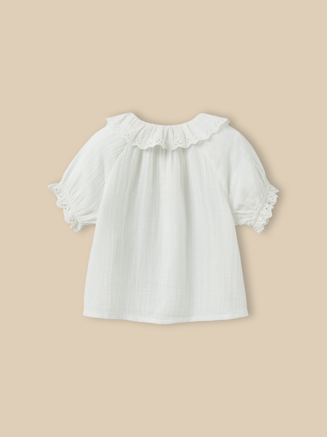 Chemise Fille en gaze - Coton biologique