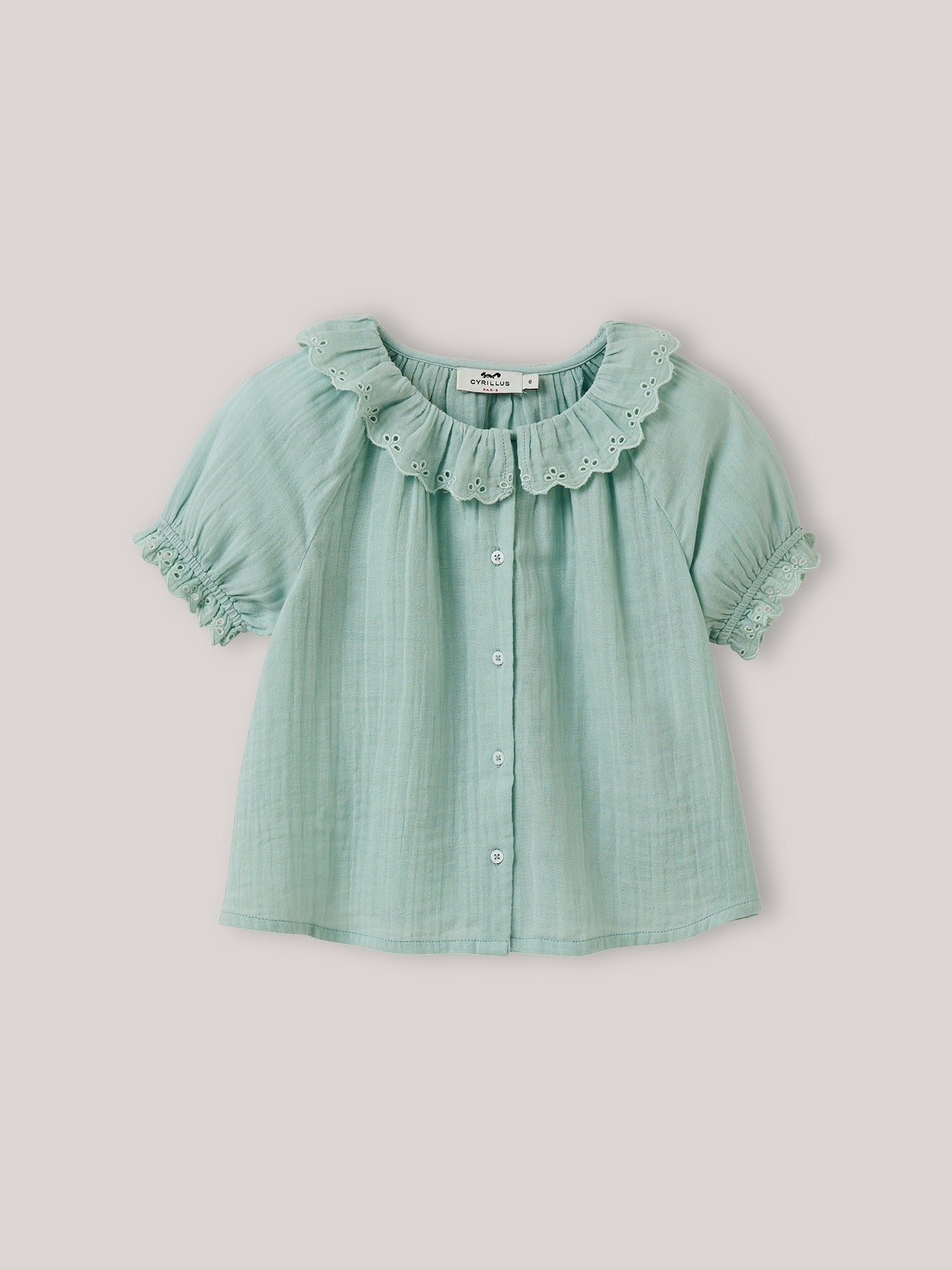 Chemise Fille en gaze - Coton biologique