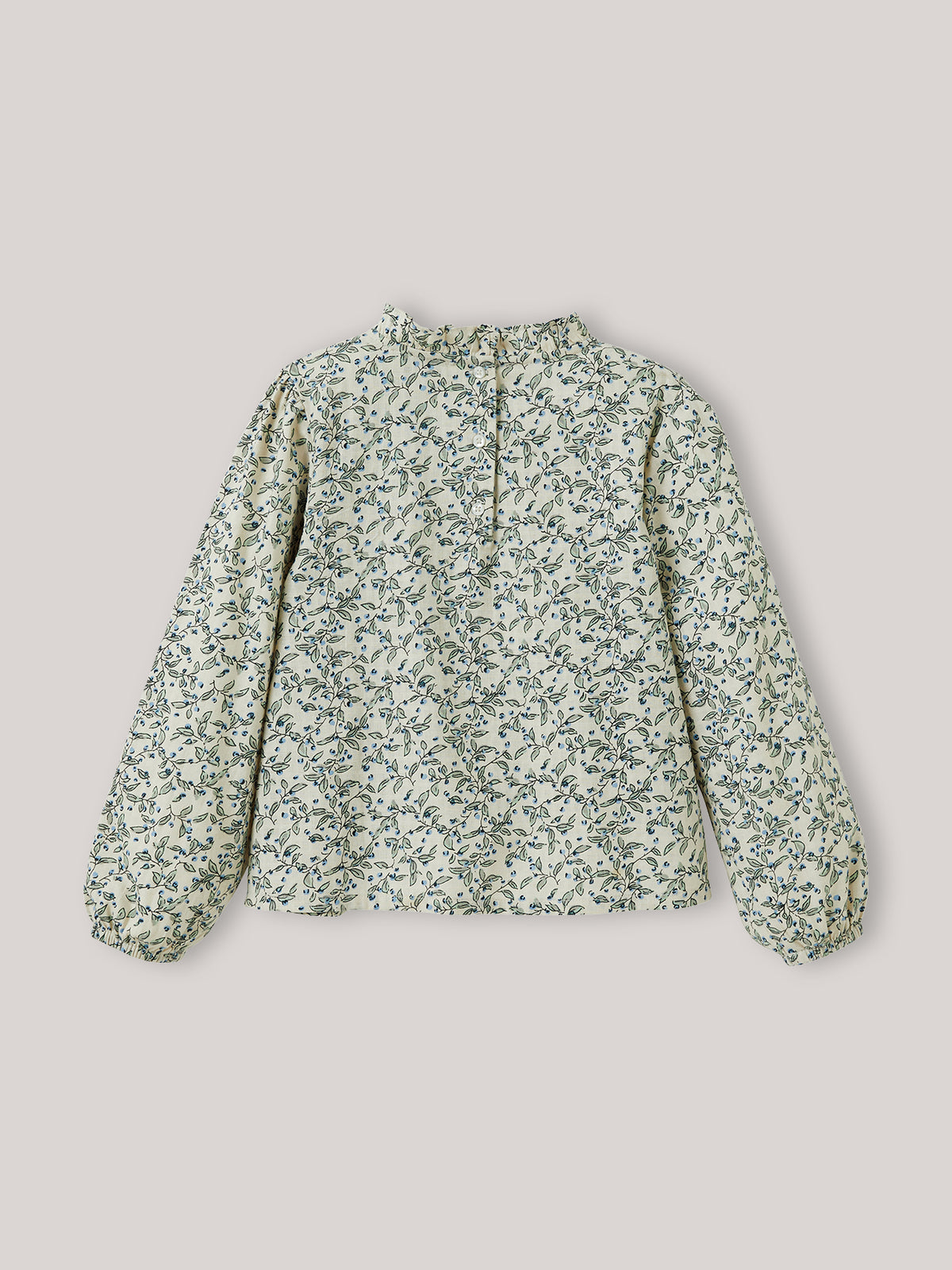 Mädchenbluse – Druckmuster « Olivia »