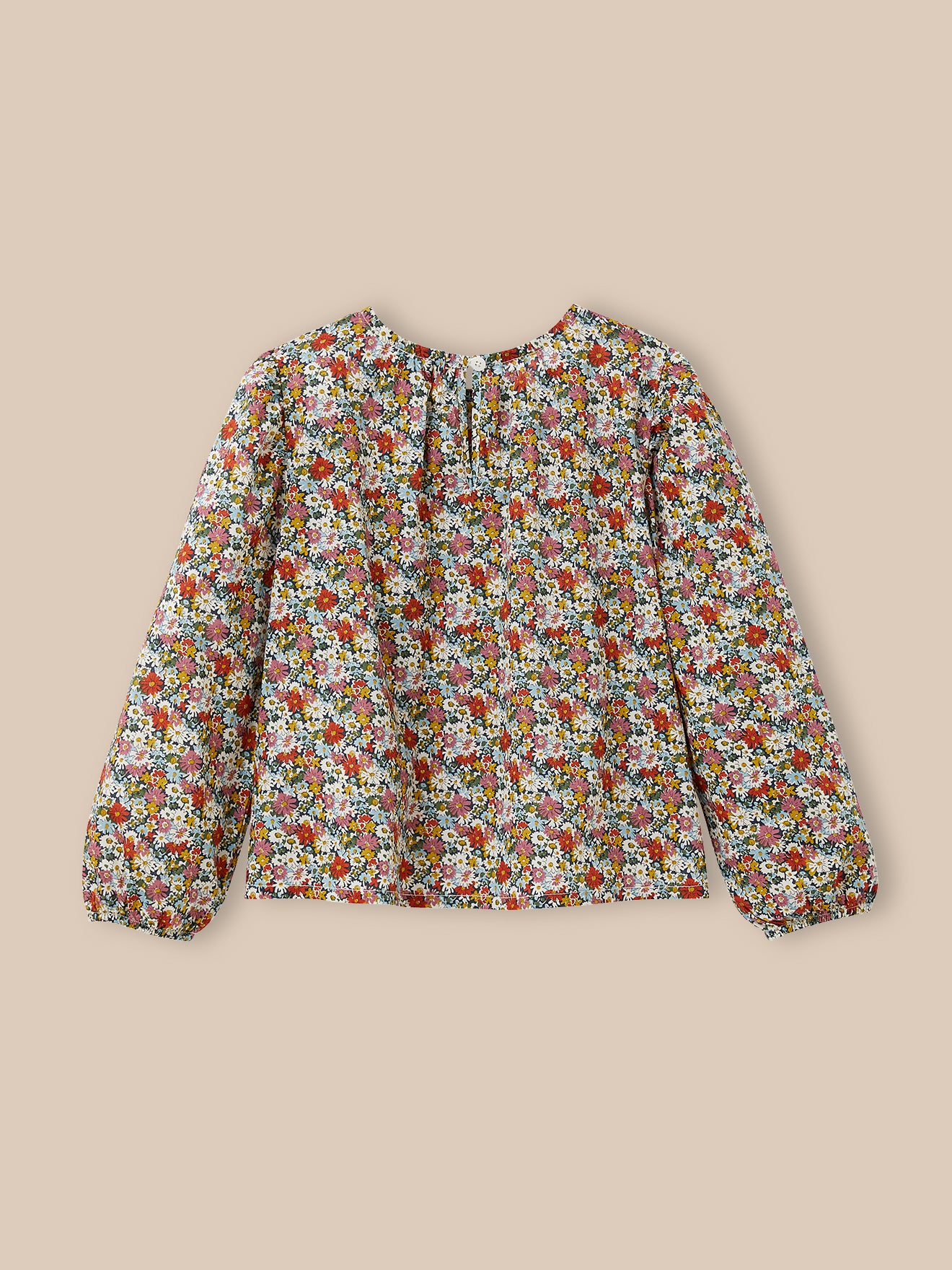 Blouse en tissu Liberty Libby Fille