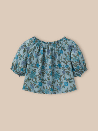 Blouse imprimé Flore Fille