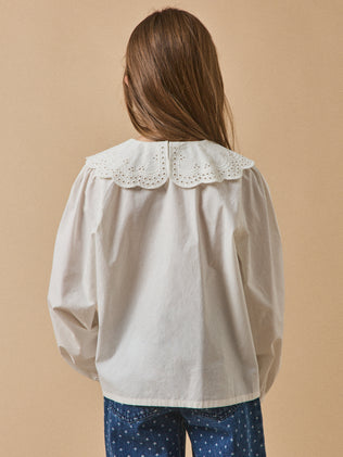 Blouse Fille maxi col