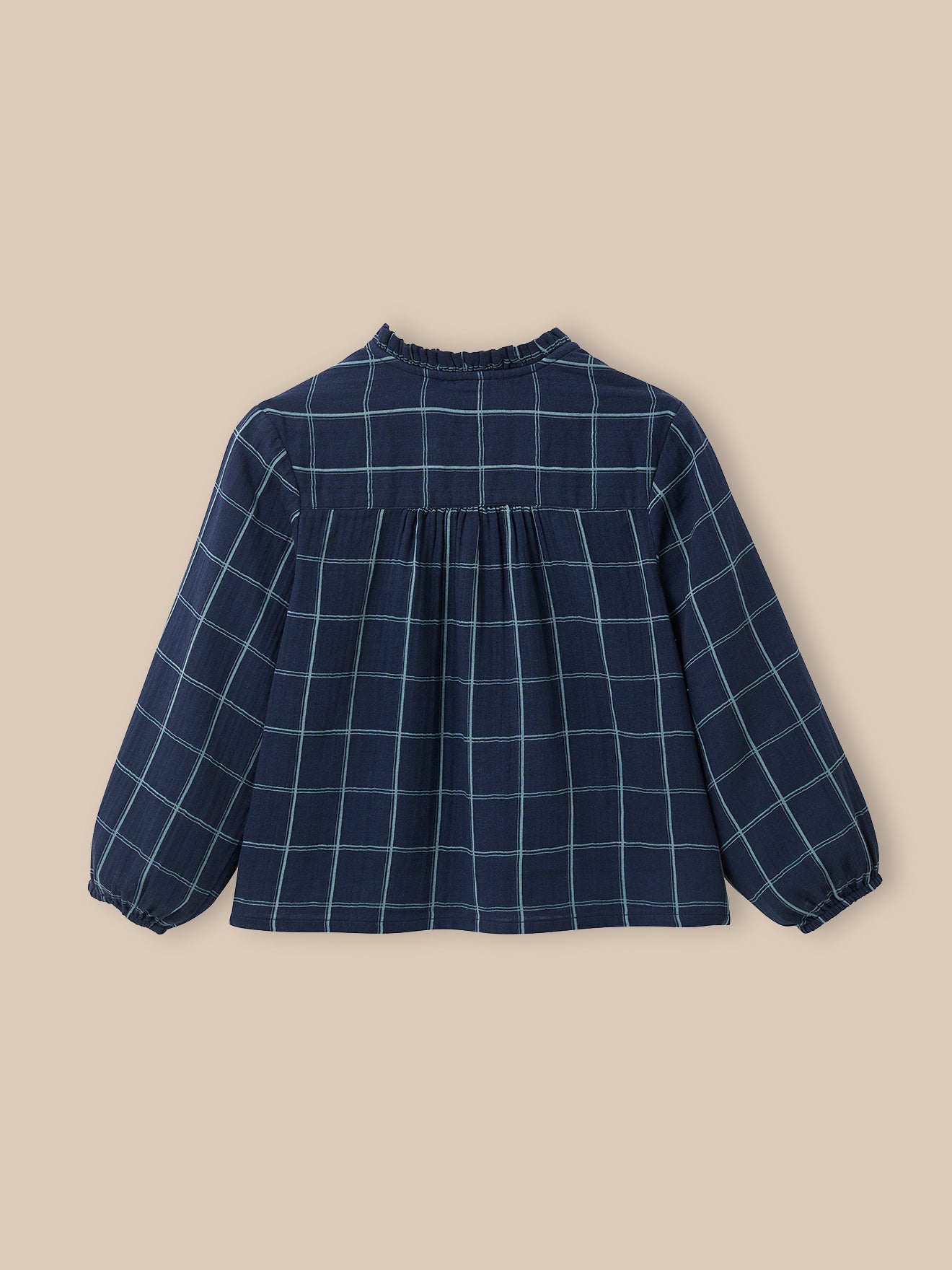 Mädchenbluse aus Baumwollgaze