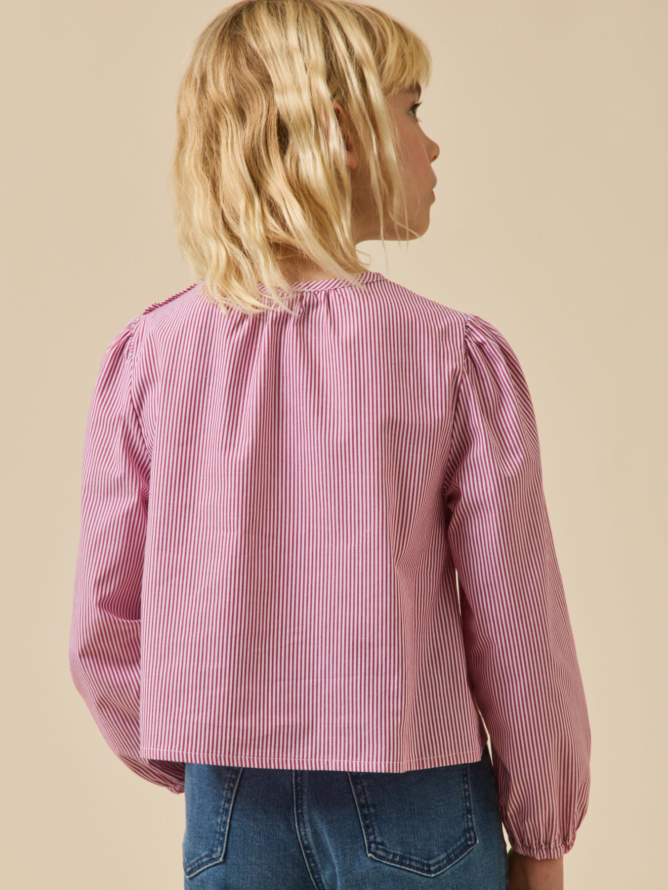 Chemise rayée Fille