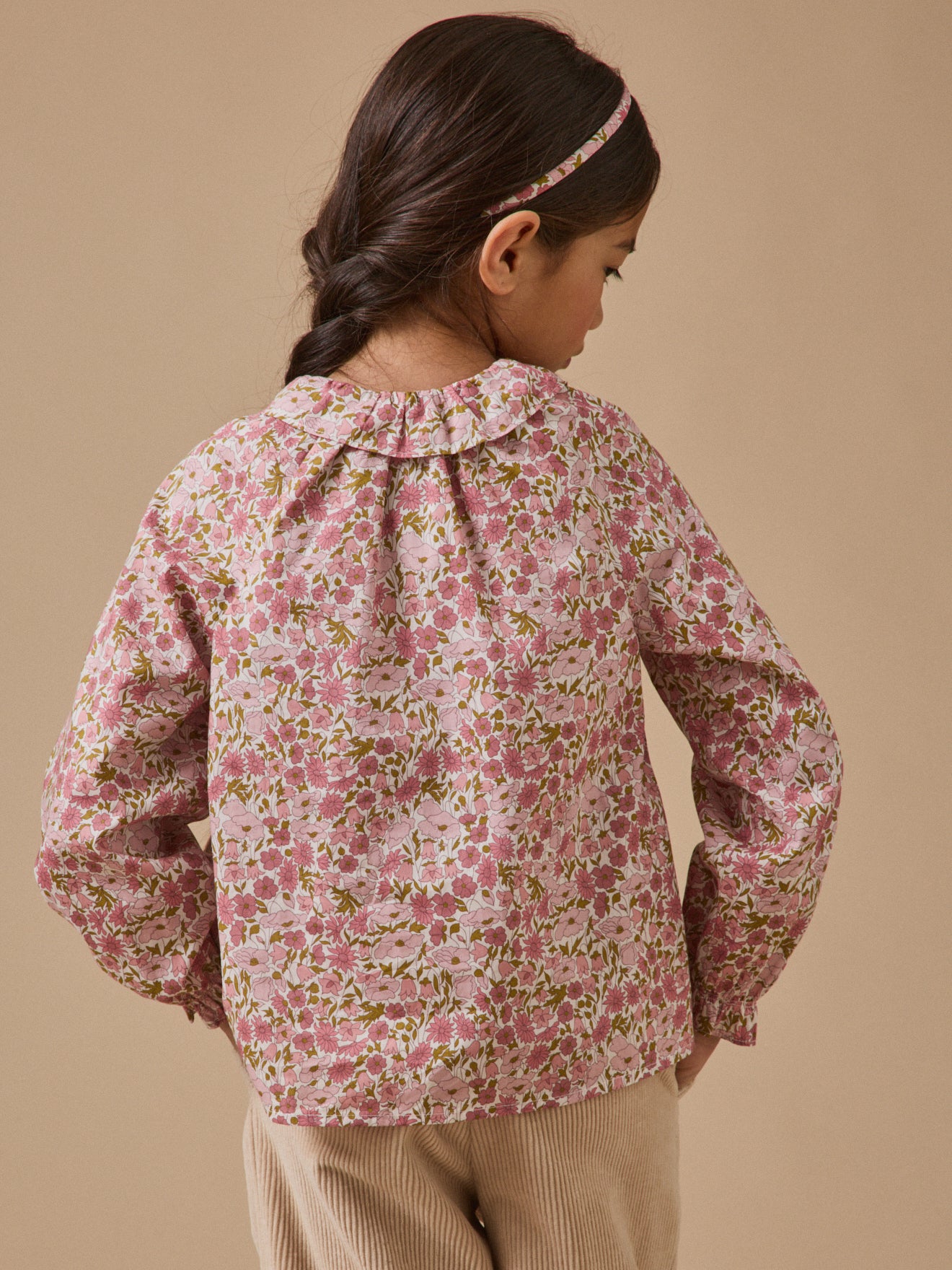Mädchenbluse, Liberty®-Stoff