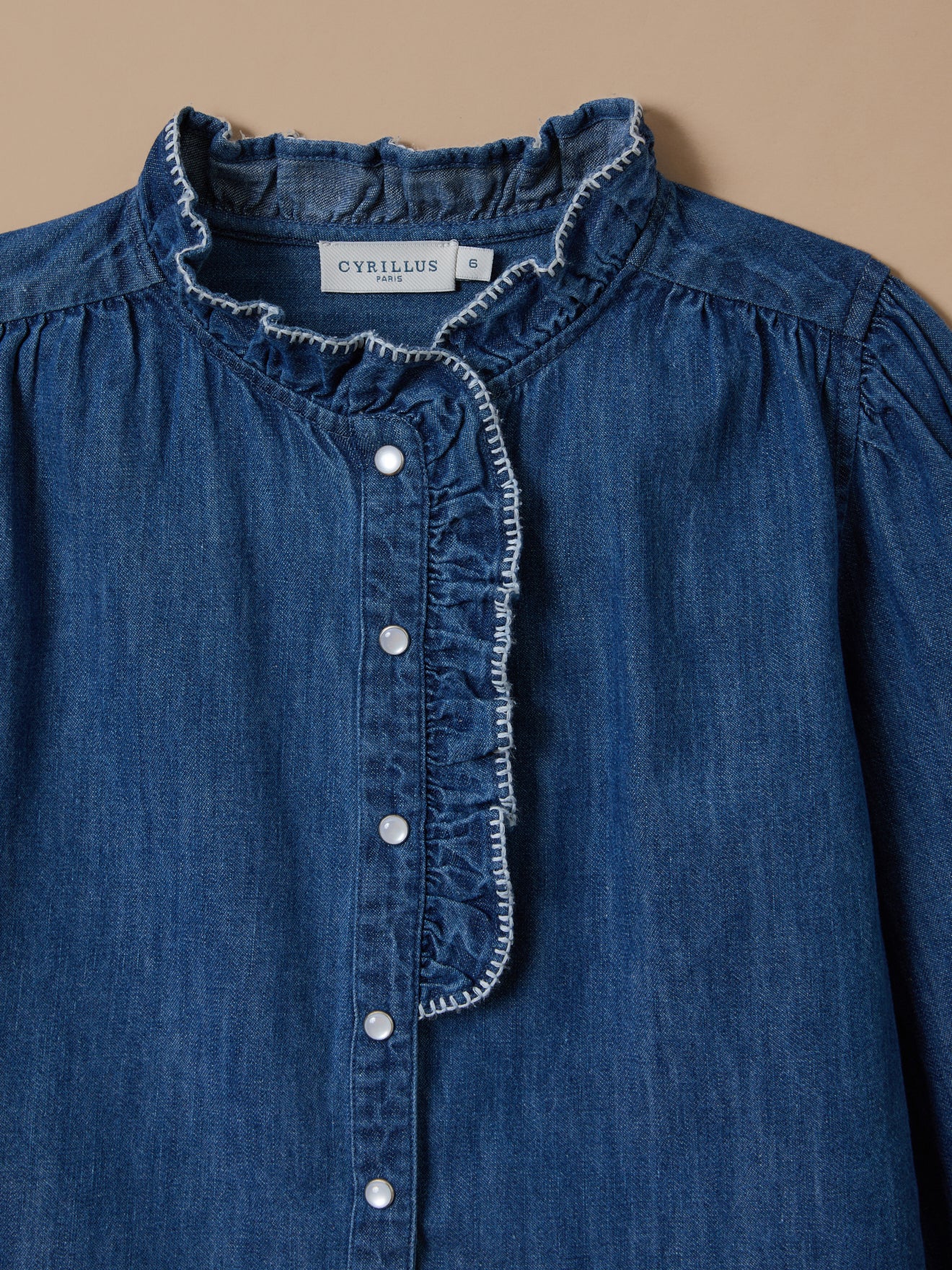 Chemise en denim Fille