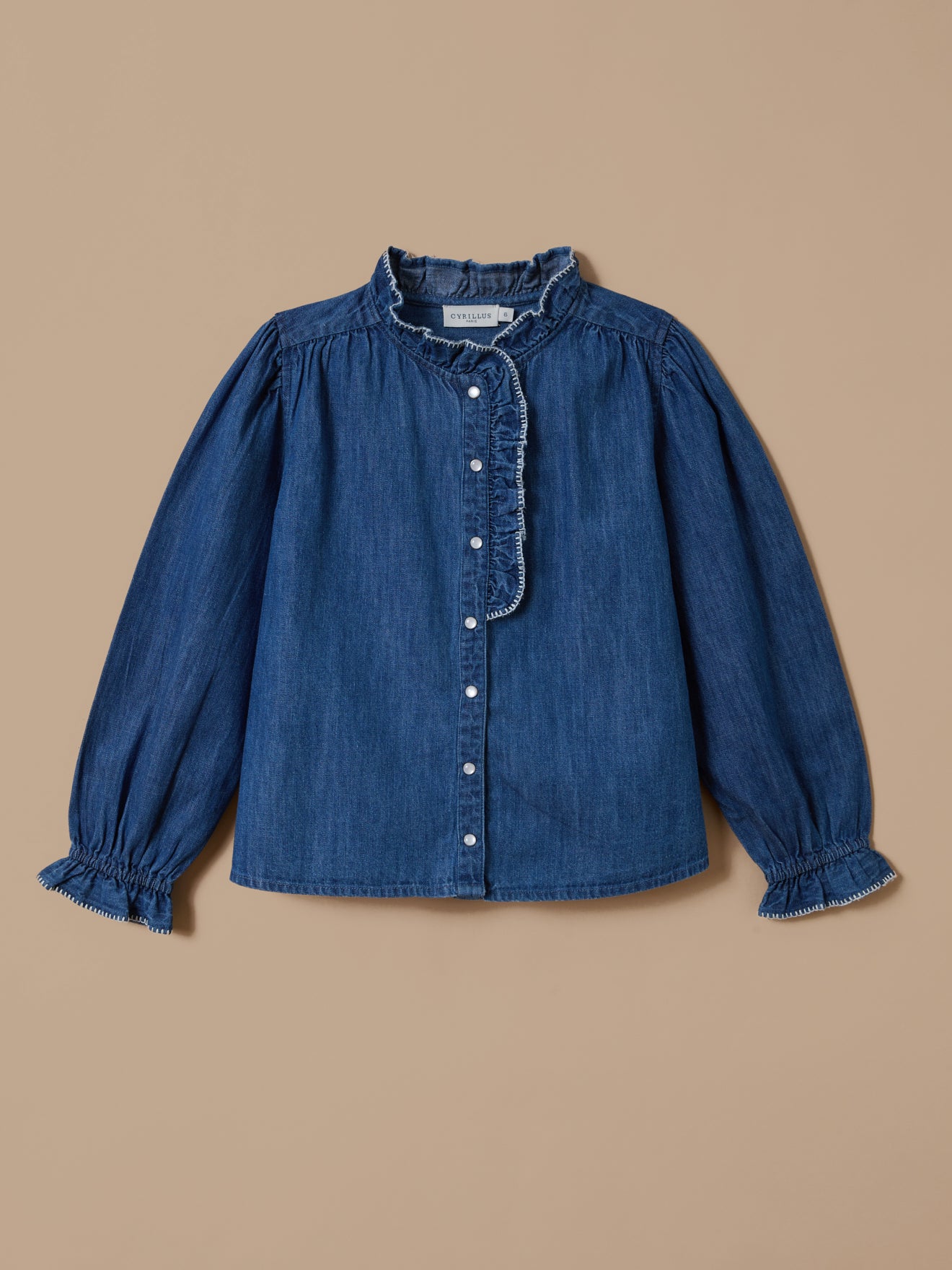 Chemise en denim Fille