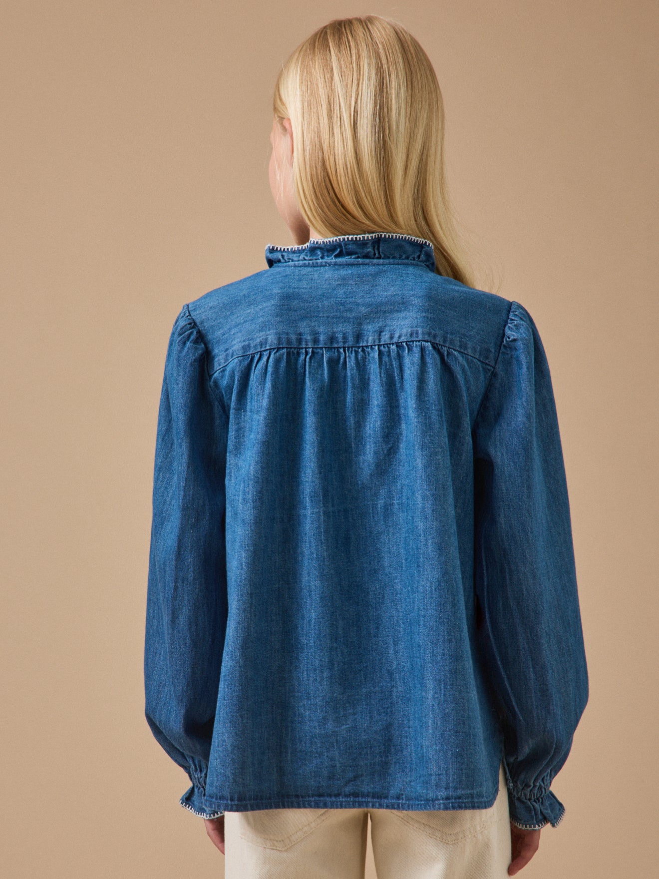 Chemise en denim Fille