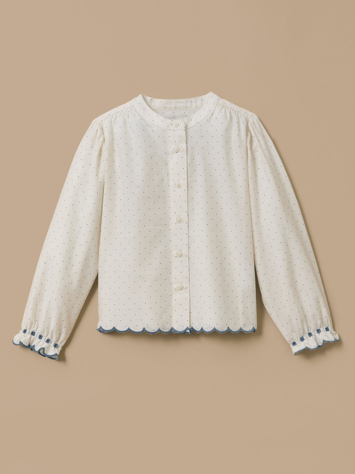 Blouse brodée Fille