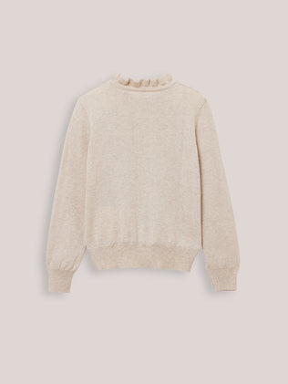 Pull Fille coton et cachemire