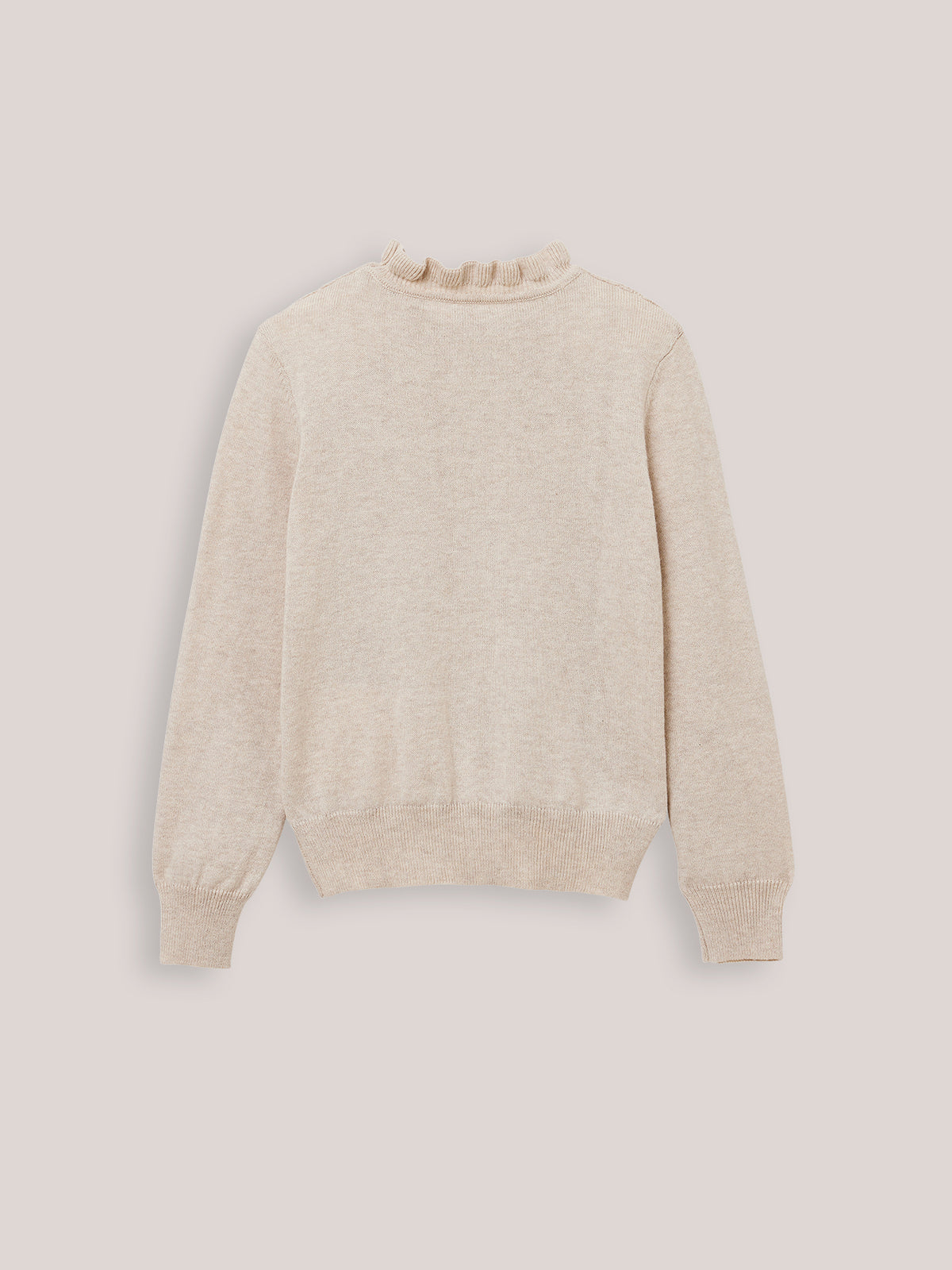 Pull Fille coton et cachemire