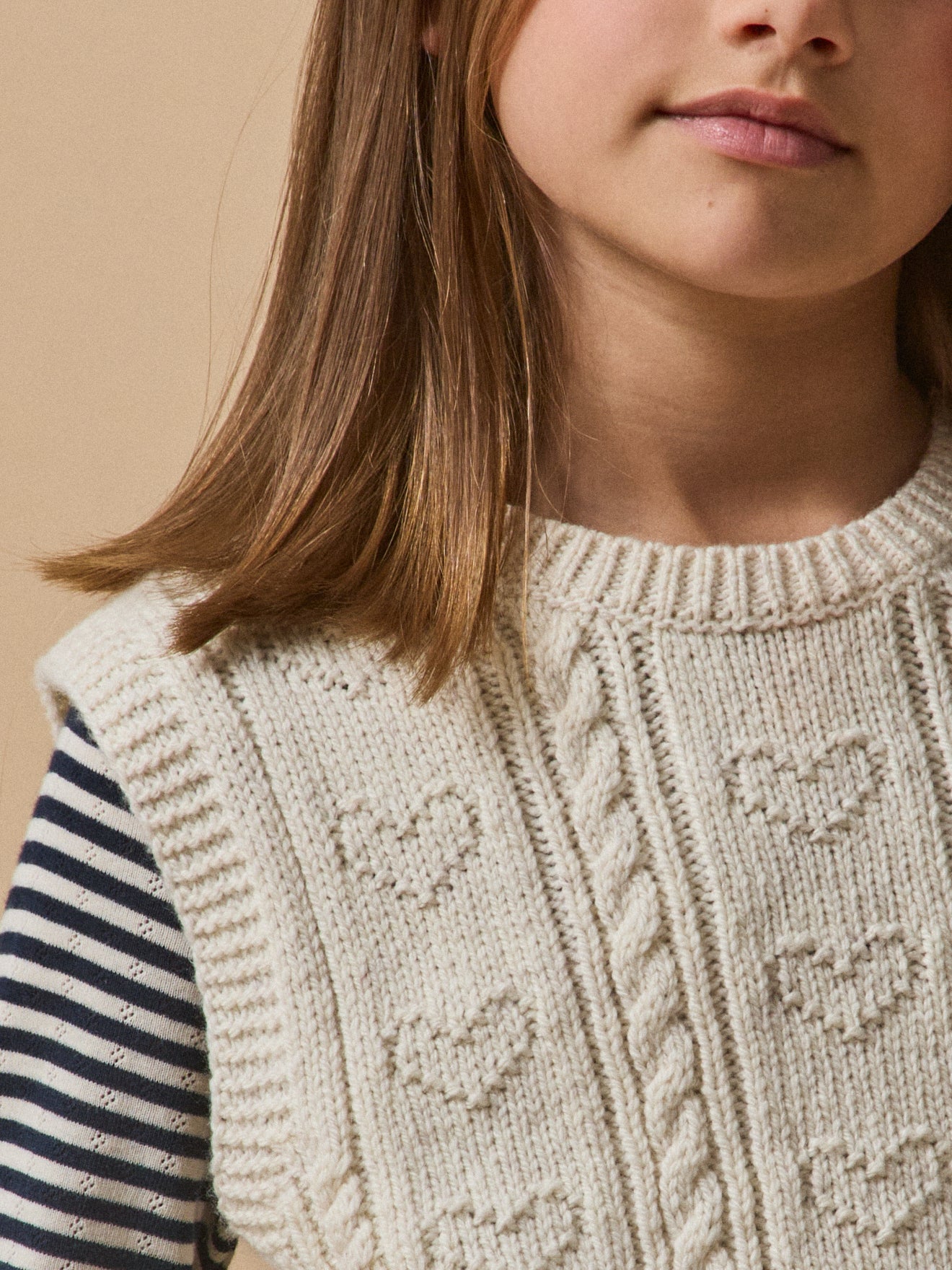 Mädchen-Pullunder, RWS-Wolle*