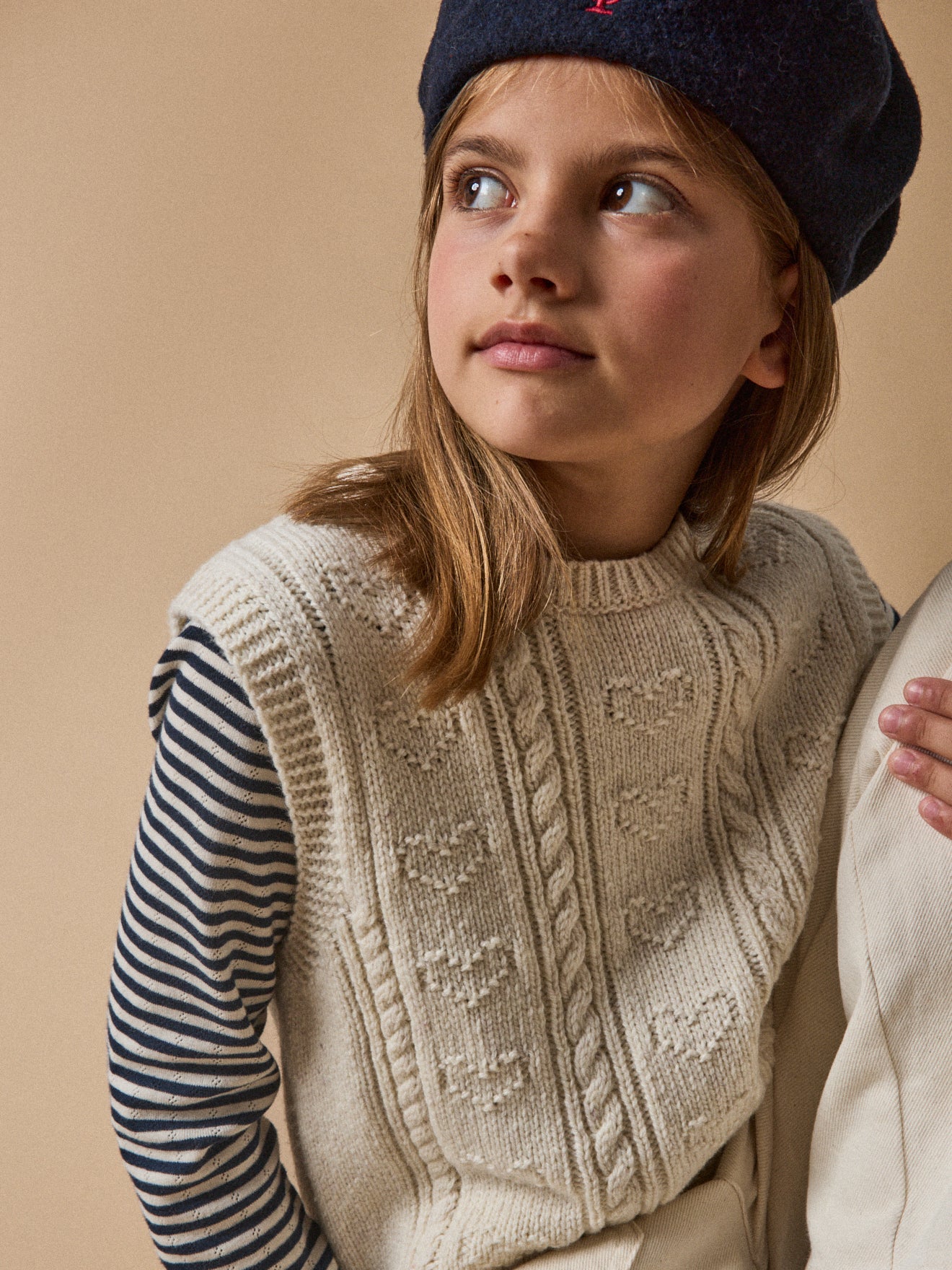 Mädchen-Pullunder, RWS-Wolle*