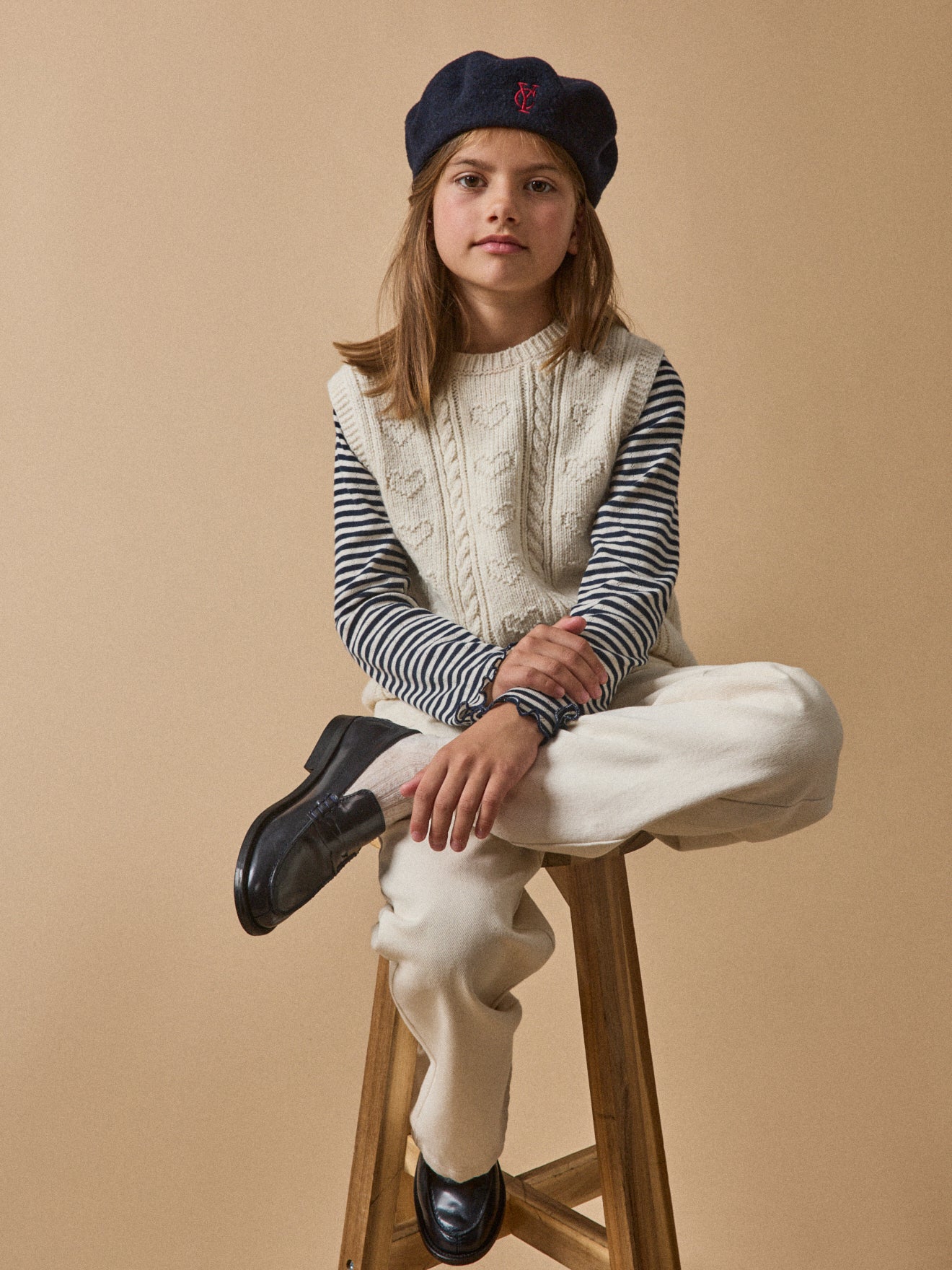 Mädchen-Pullunder, RWS-Wolle*