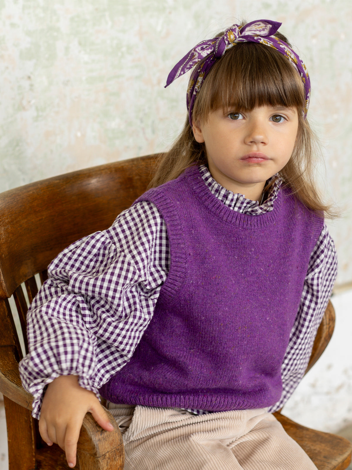 Pull sans manches enfant Sarah - Cyrillus X Apaches Collections