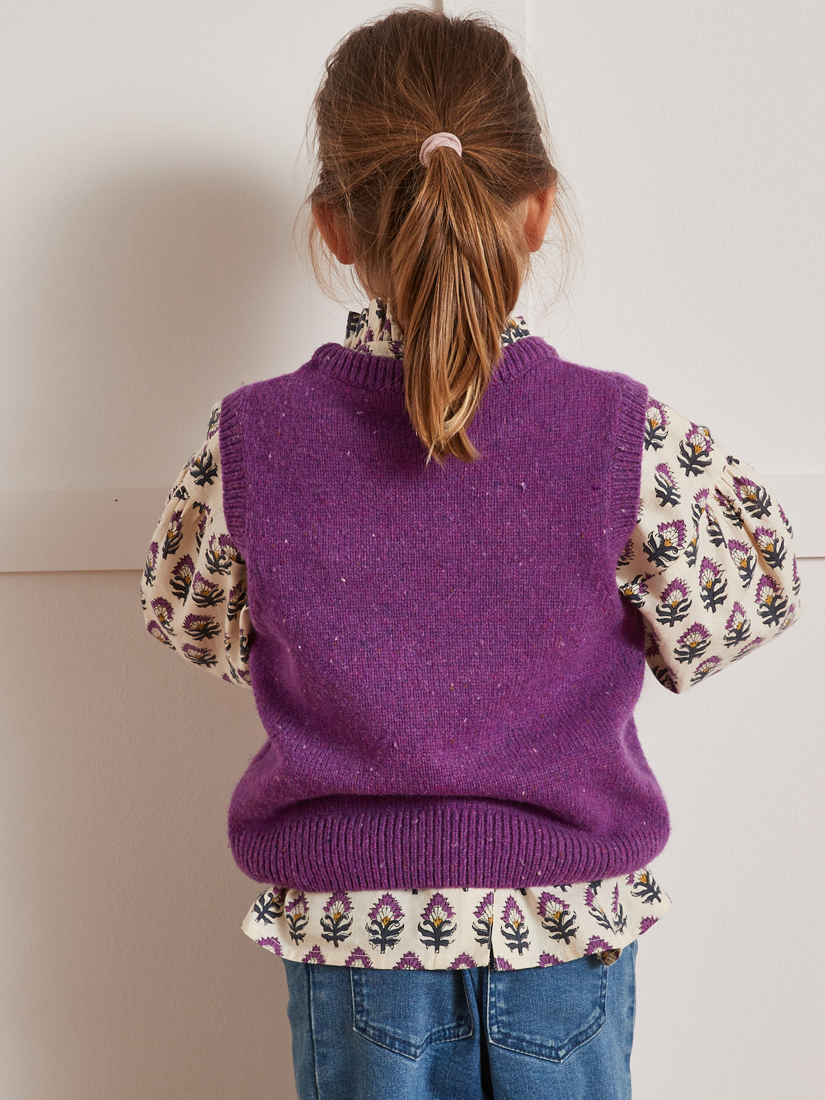 Pull sans manches enfant Sarah - Cyrillus X Apaches Collections