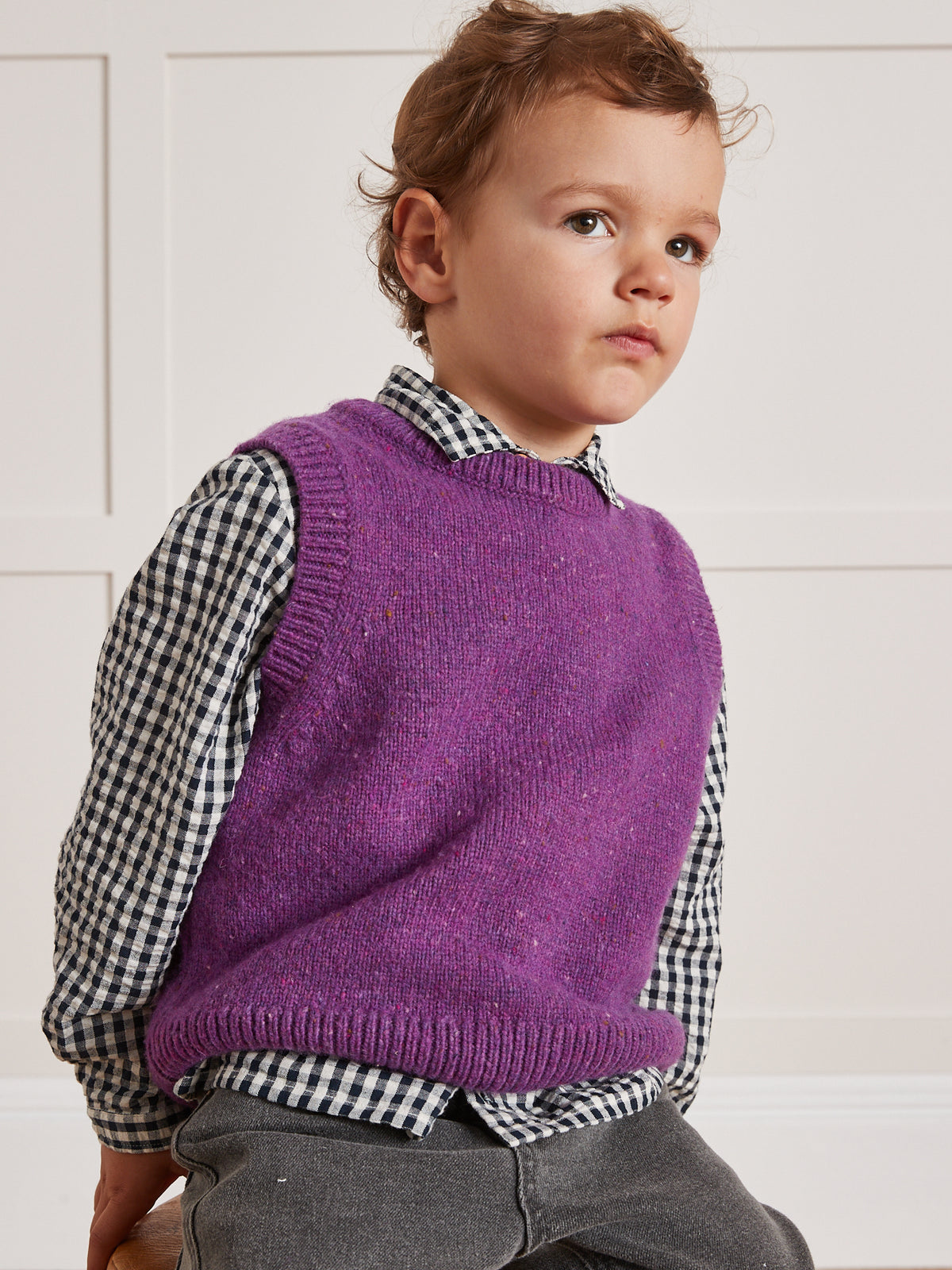 Pull sans manches enfant Sarah - Cyrillus X Apaches Collections