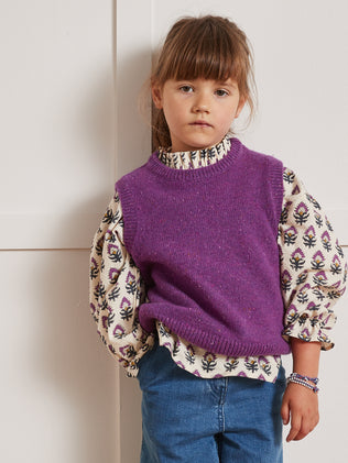 Pull sans manches enfant Sarah - Cyrillus X Apaches Collections