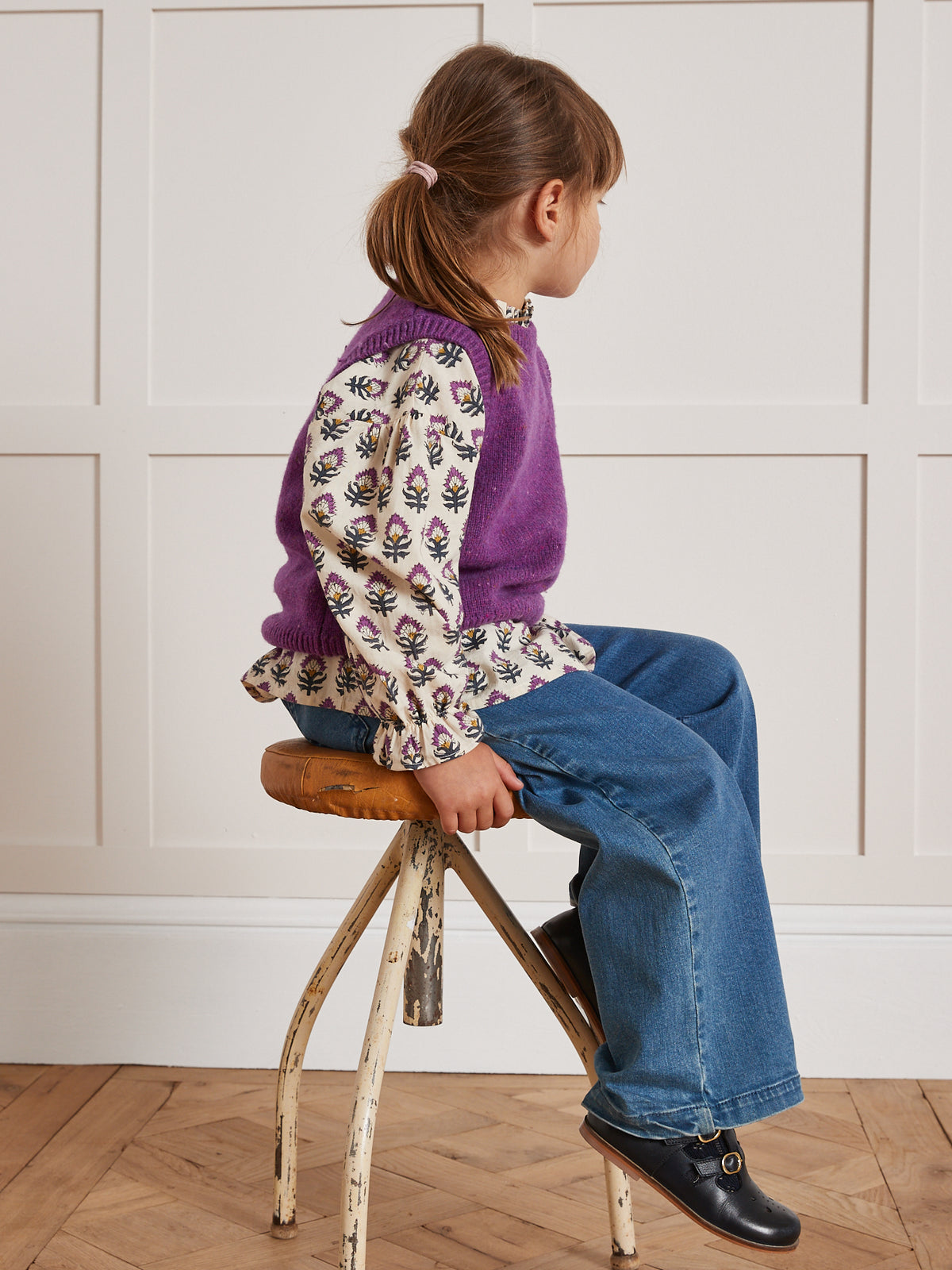 Pull sans manches enfant Sarah - Cyrillus X Apaches Collections