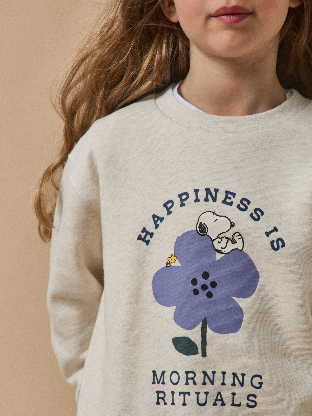 Kinder-Sweatshirt Cyrillus X PEANUTS(TM) – Snoopy Kollektion