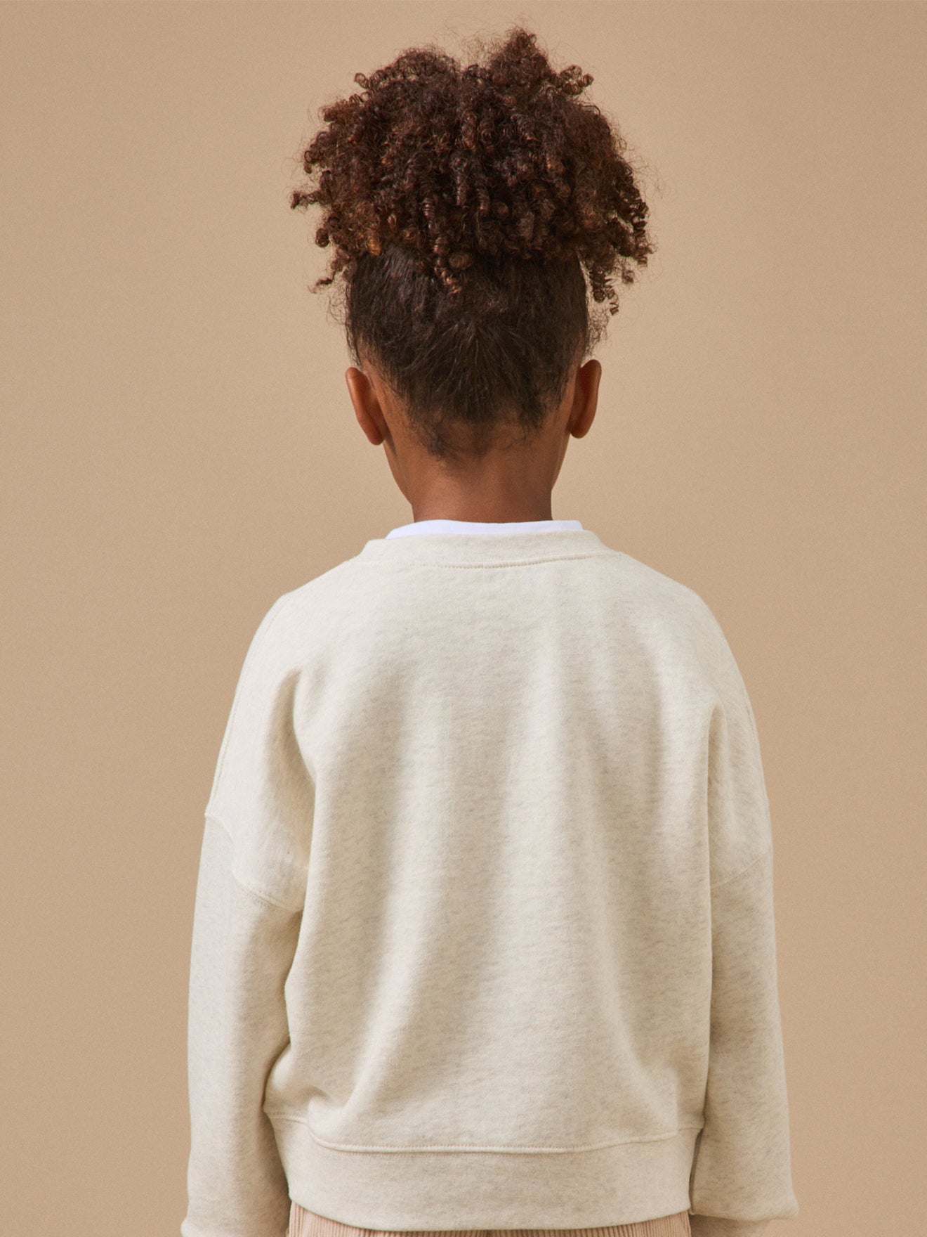 Sweat Fille à message - Coton Biologique