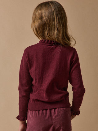 Pull volanté Fille