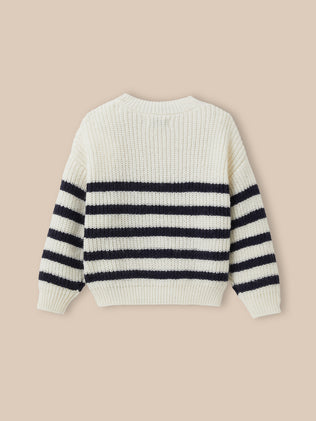 Pull rayé Fille