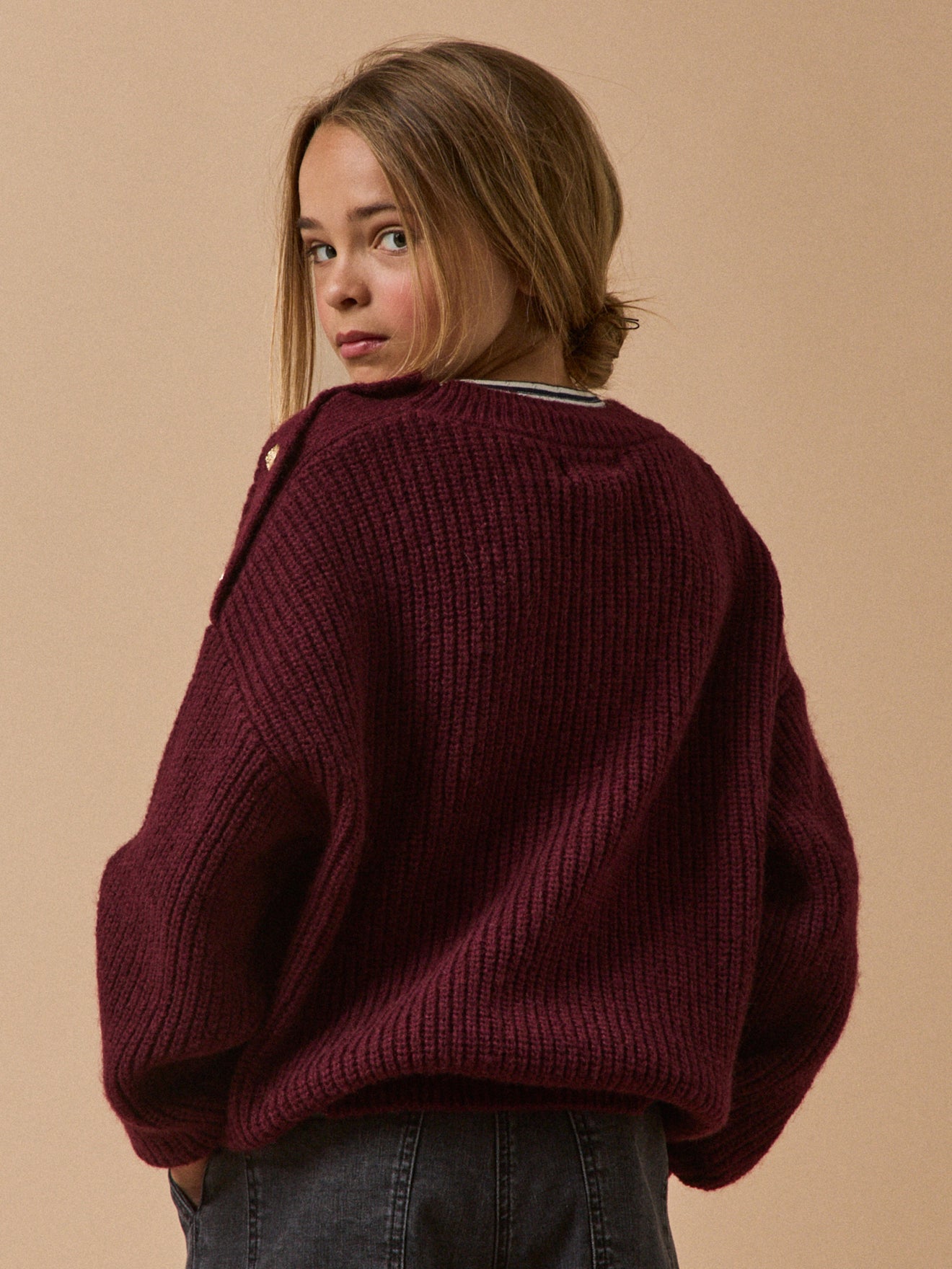 Mädchenpullover, elegant