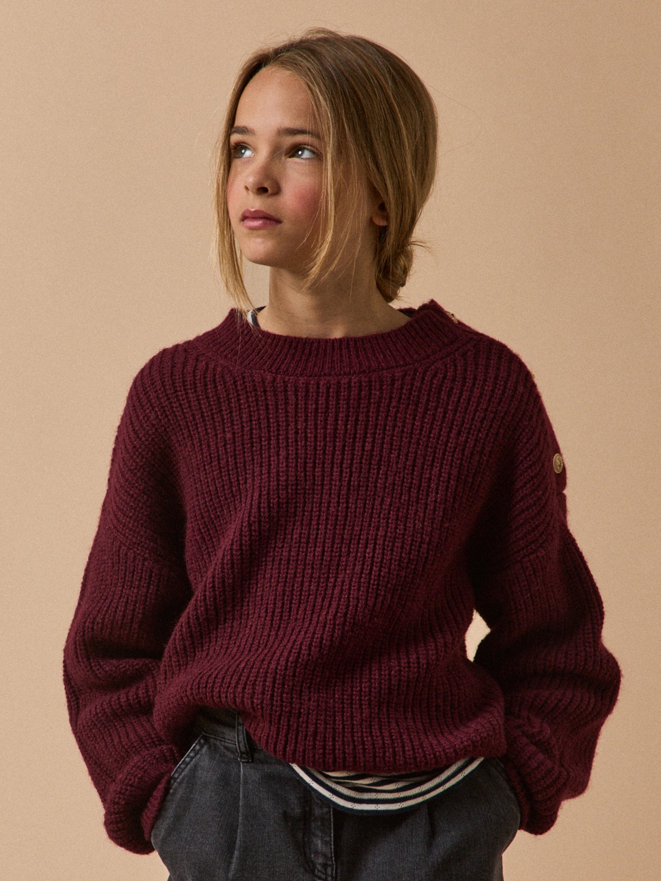 Mädchenpullover, elegant
