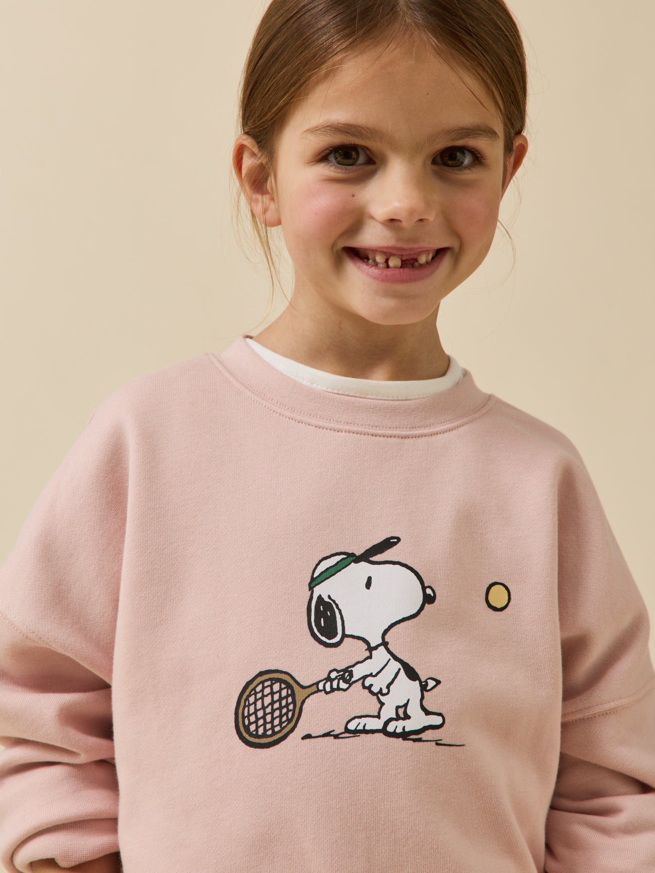 Kinder-Sweatshirt Cyrillus x PEANUTS(TM) – Snoopy Kollektion