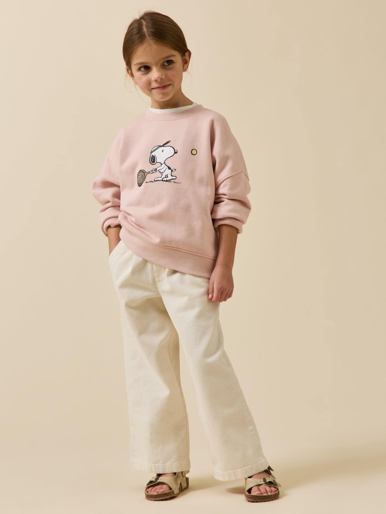Kinder-Sweatshirt Cyrillus x PEANUTS(TM) – Snoopy Kollektion
