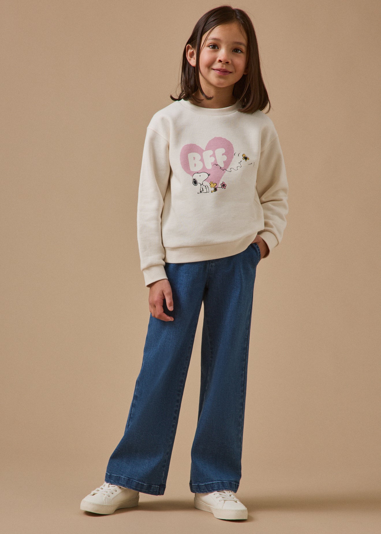 Sweat Enfant Cyrillus X PEANUTS™- Collection Snoopy