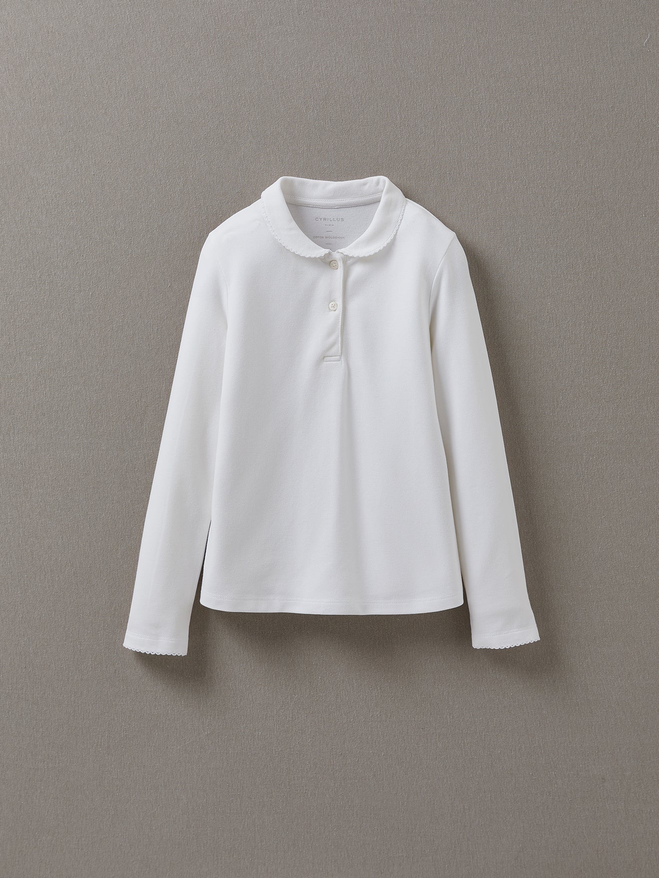 Polo en maille piquée Fille - Coton biologique