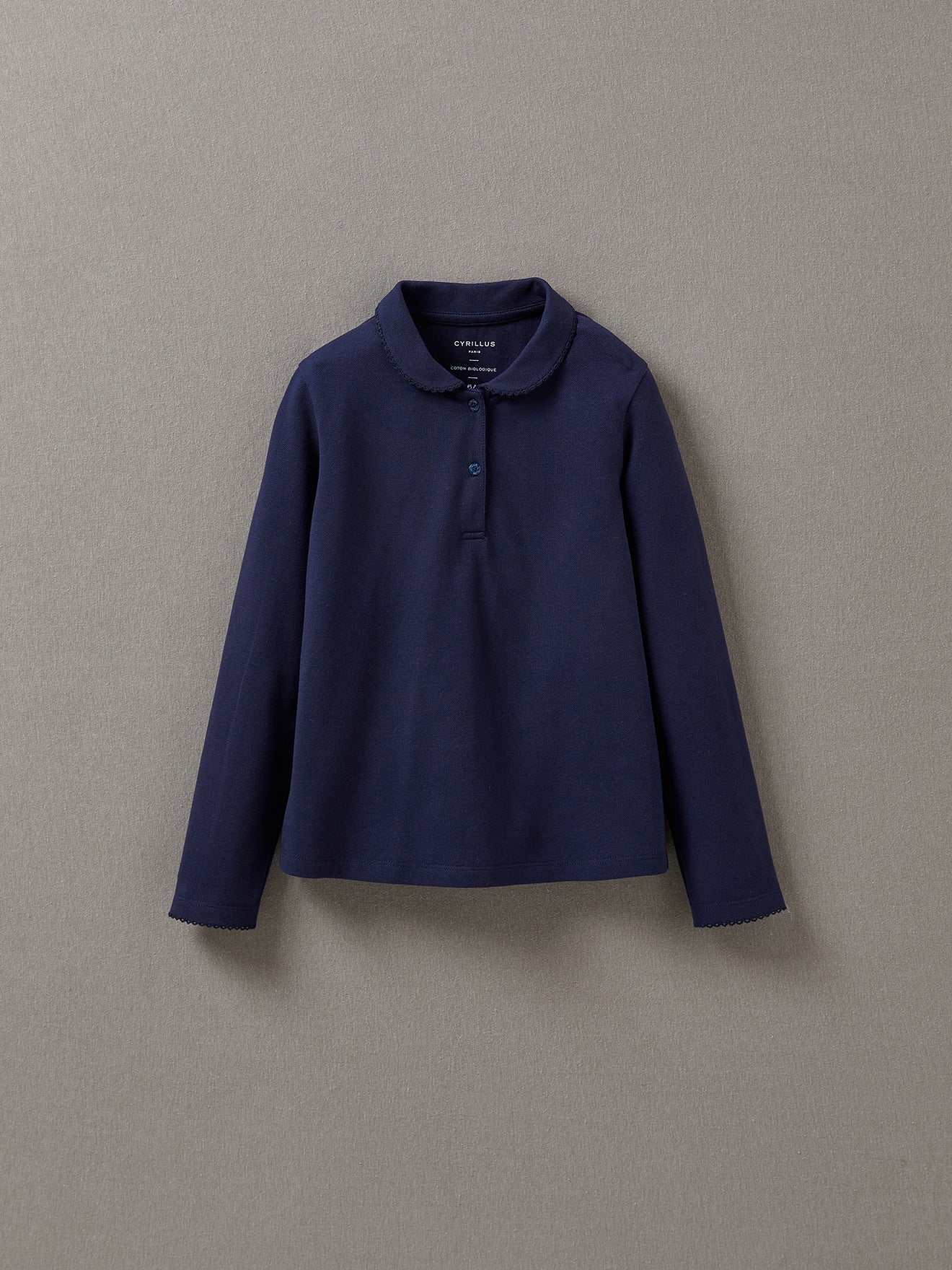 Polo en maille piquée Fille - Coton biologique