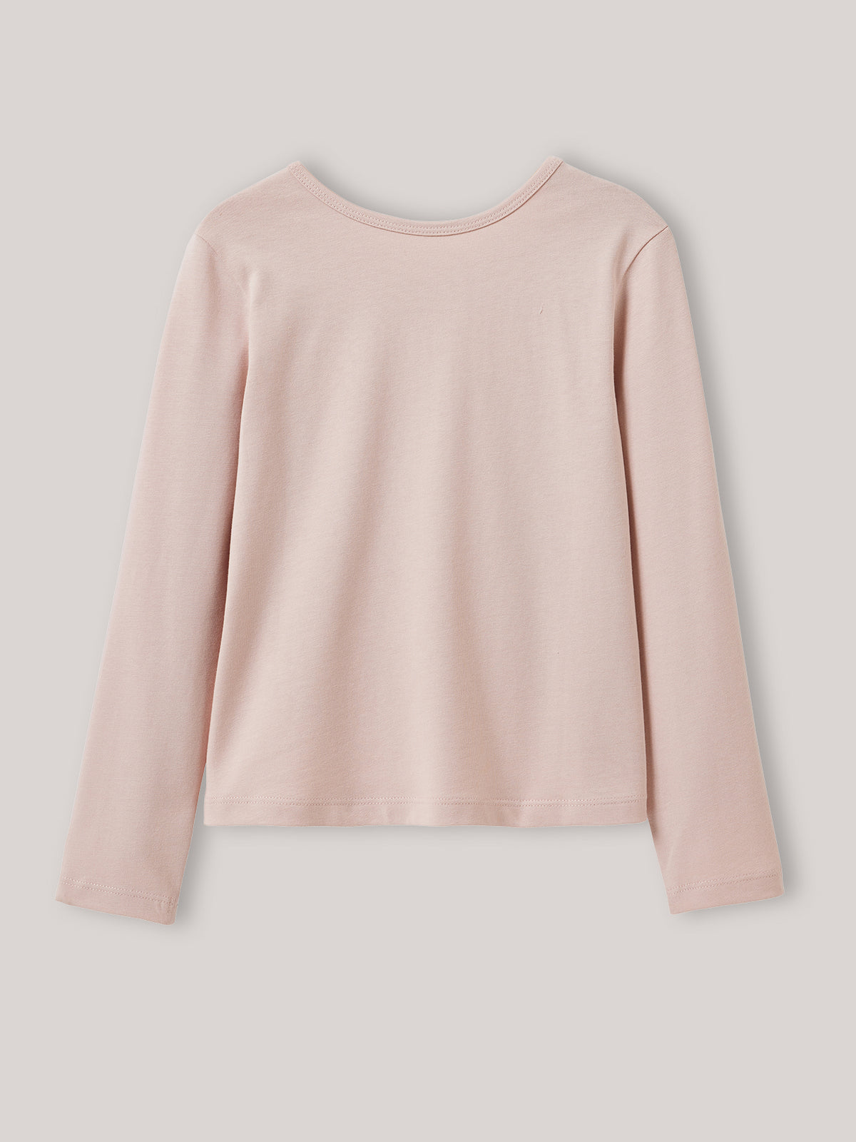 Mädchen-Shirt mit einem Schriftzug aus Liberty®-Stoff – Bio-Baumwolle