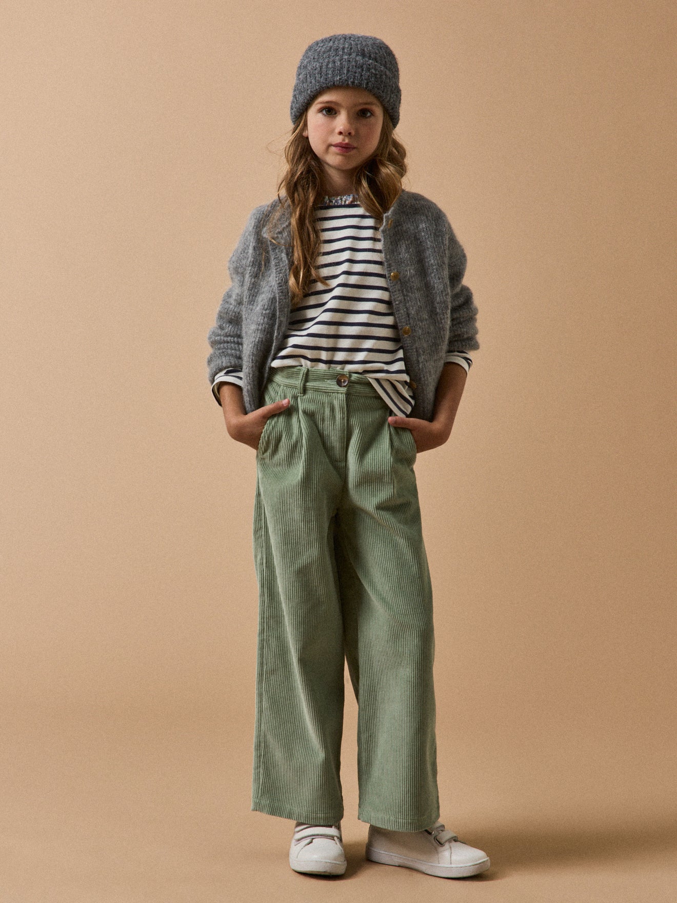 Mädchen-T-Shirt im Matrosenlook, aus Liberty®-Stoff, Bio-Baumwolle