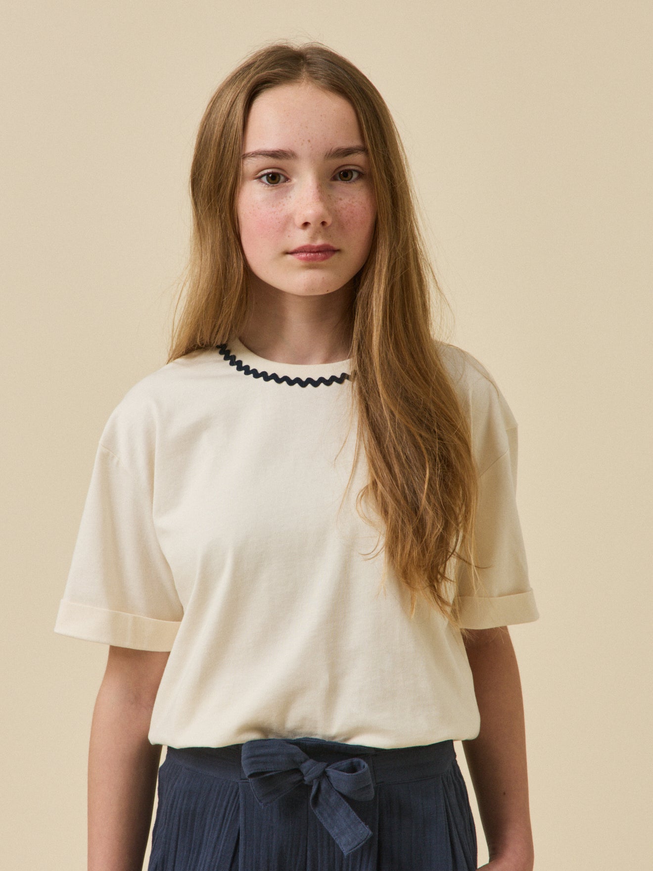 Mädchen T-Shirt aus Bio-Baumwolle – Kollektion « Junior »