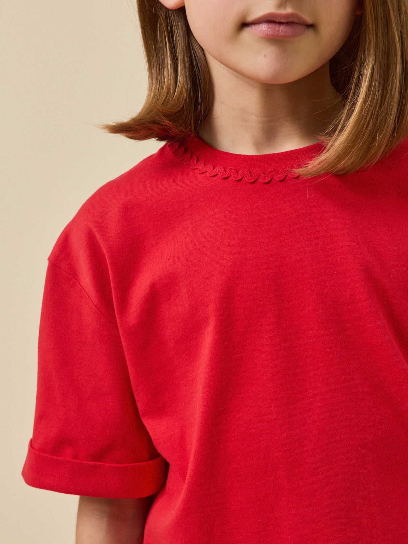 Mädchen T-Shirt aus Bio-Baumwolle – Kollektion « Junior »