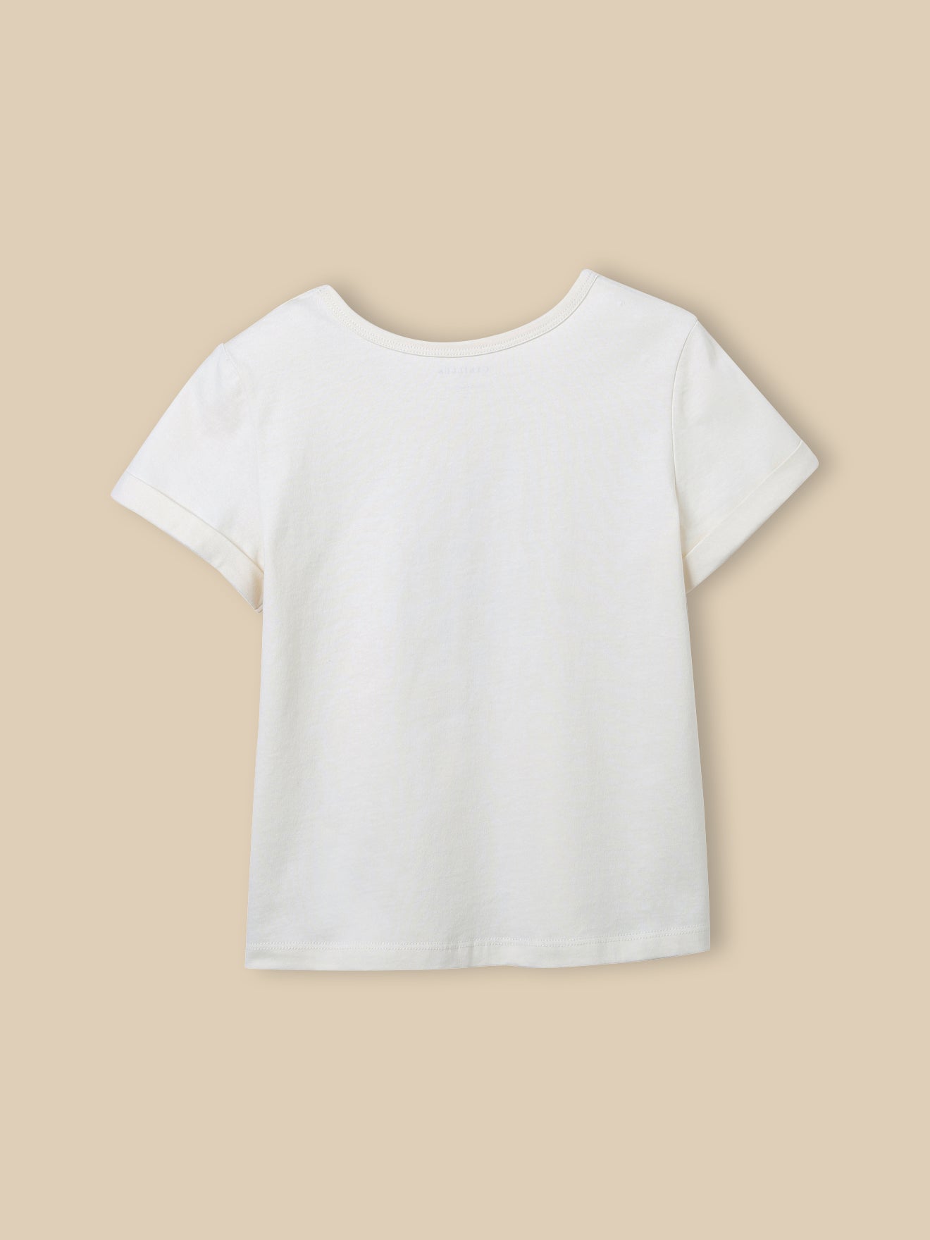 Mädchen T-Shirt mit Blumenmotiv – Bio-Baumwolle