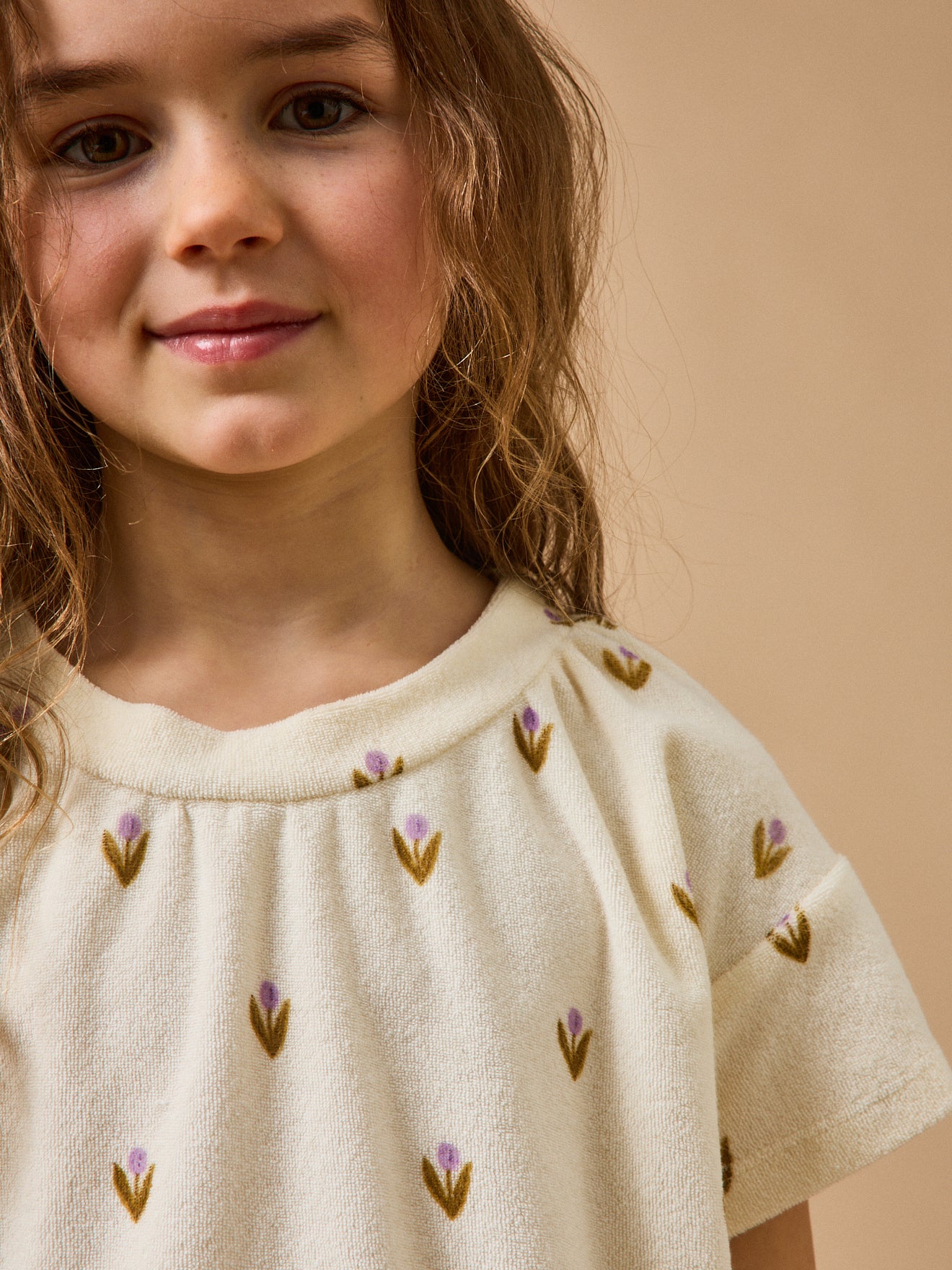 Mädchen T-Shirt aus Frottee – CYRILLUS X EMILE & IDA