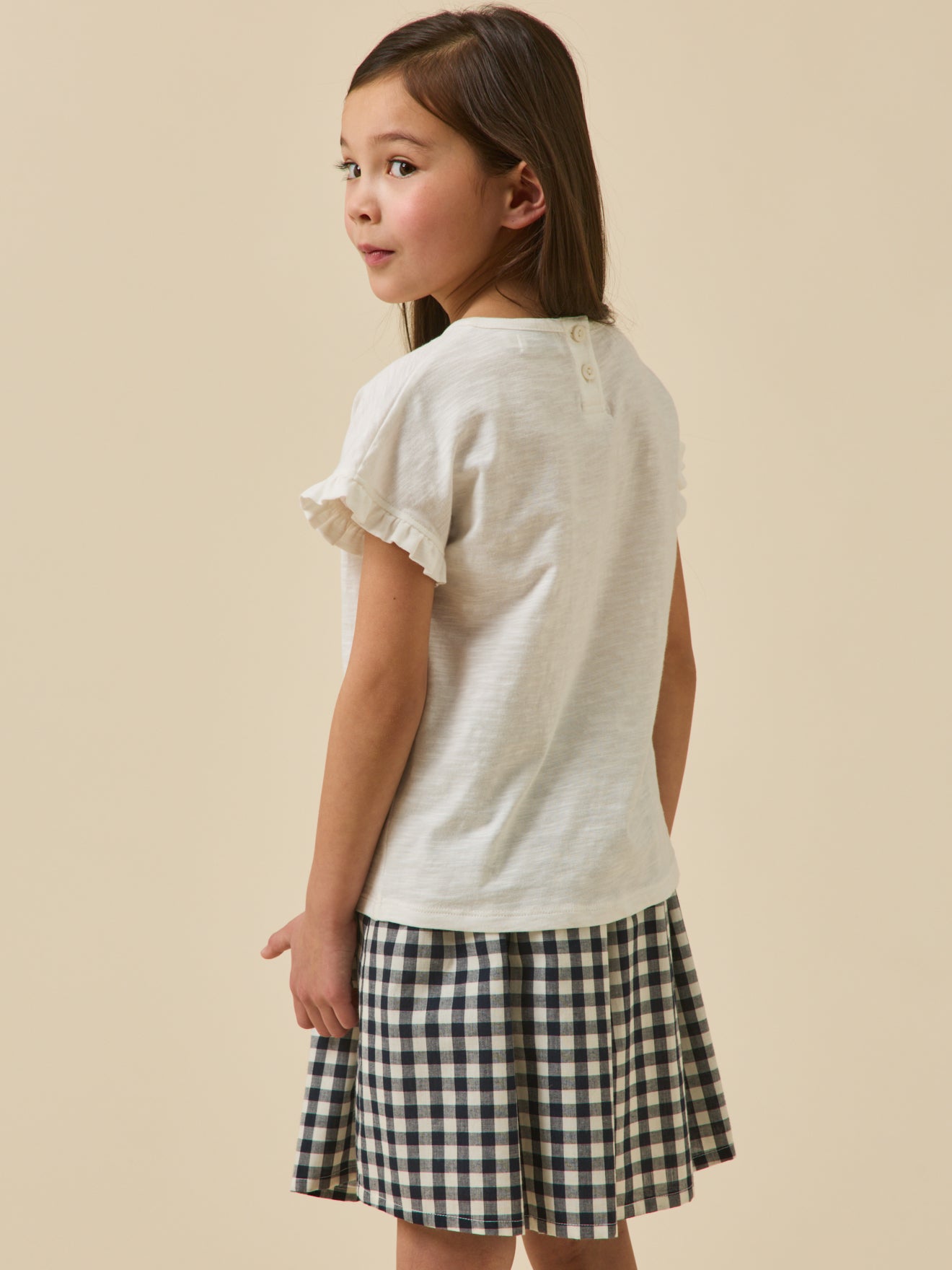 Mädchen-T-Shirt aus Bio-Baumwolle – Kollektion « Junior »