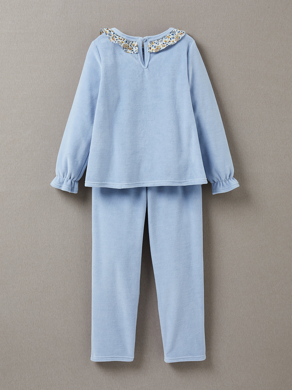Pyjama velours Fille tissu Liberty