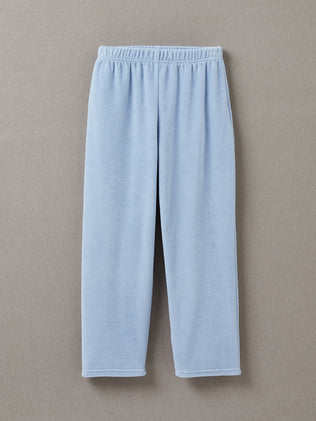 Mädchen-Pyjama aus Velours mit Liberty®-Stoff