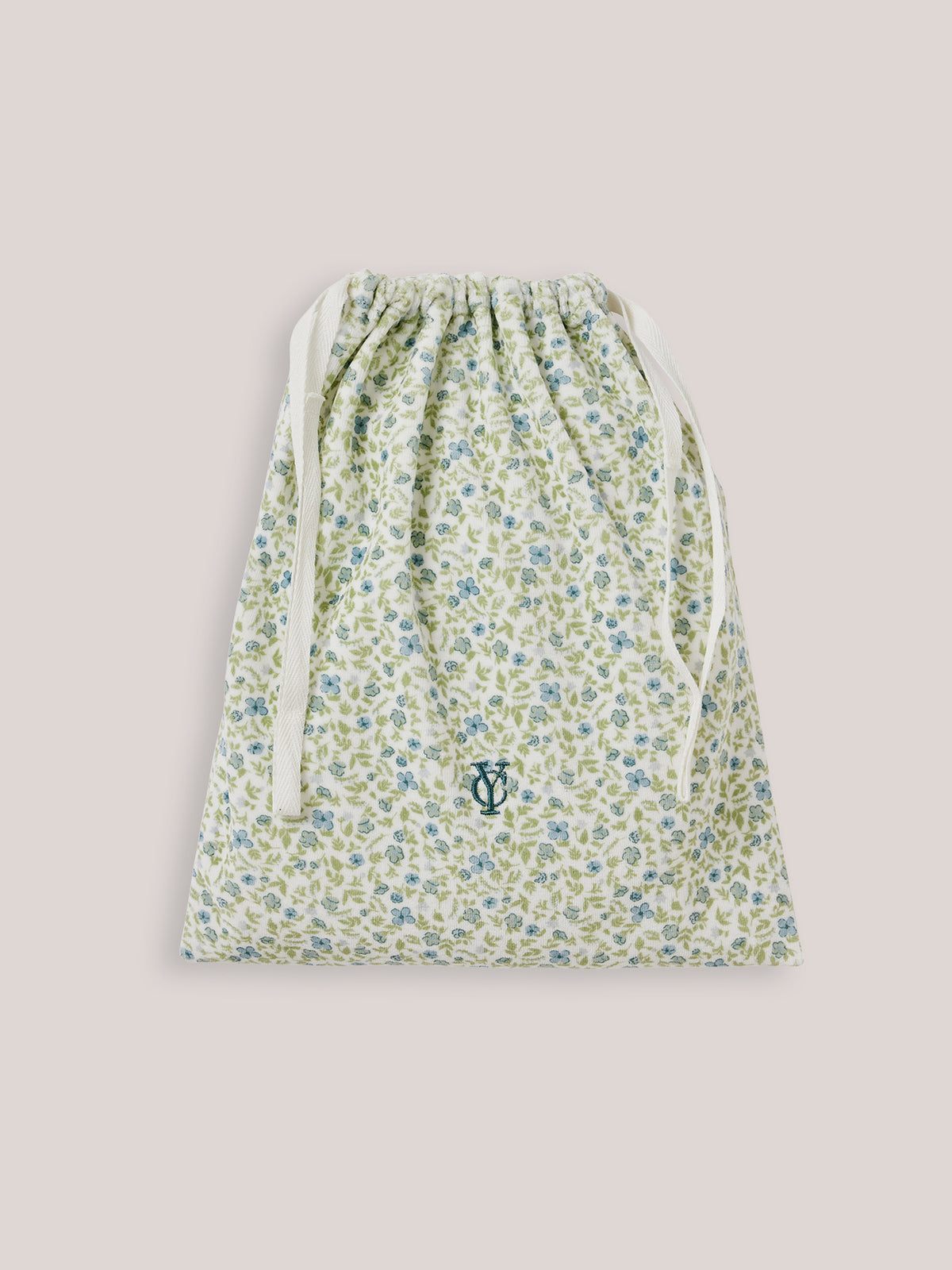 Mädchen-Pyjama aus Velours mit Druckmuster „Charlotte”