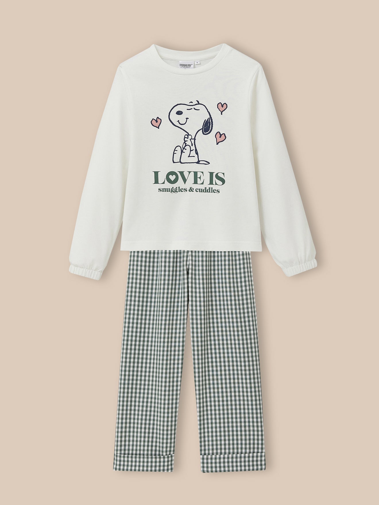 Kinder-Pyjama Cyrillus X PEANUTS™ – Snoopy Kollektion