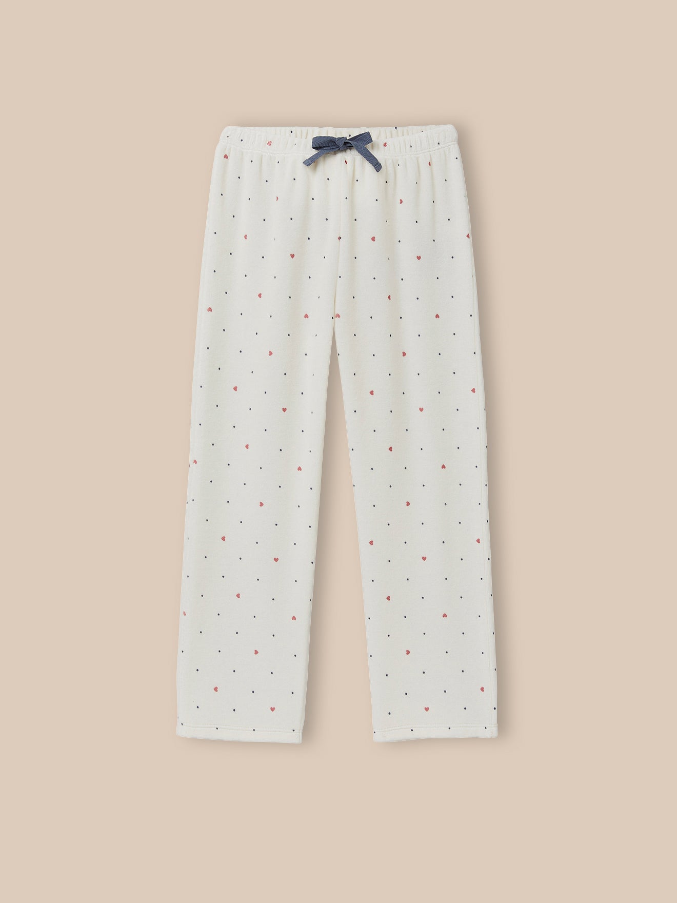 Pyjama en velours imprimé Fille