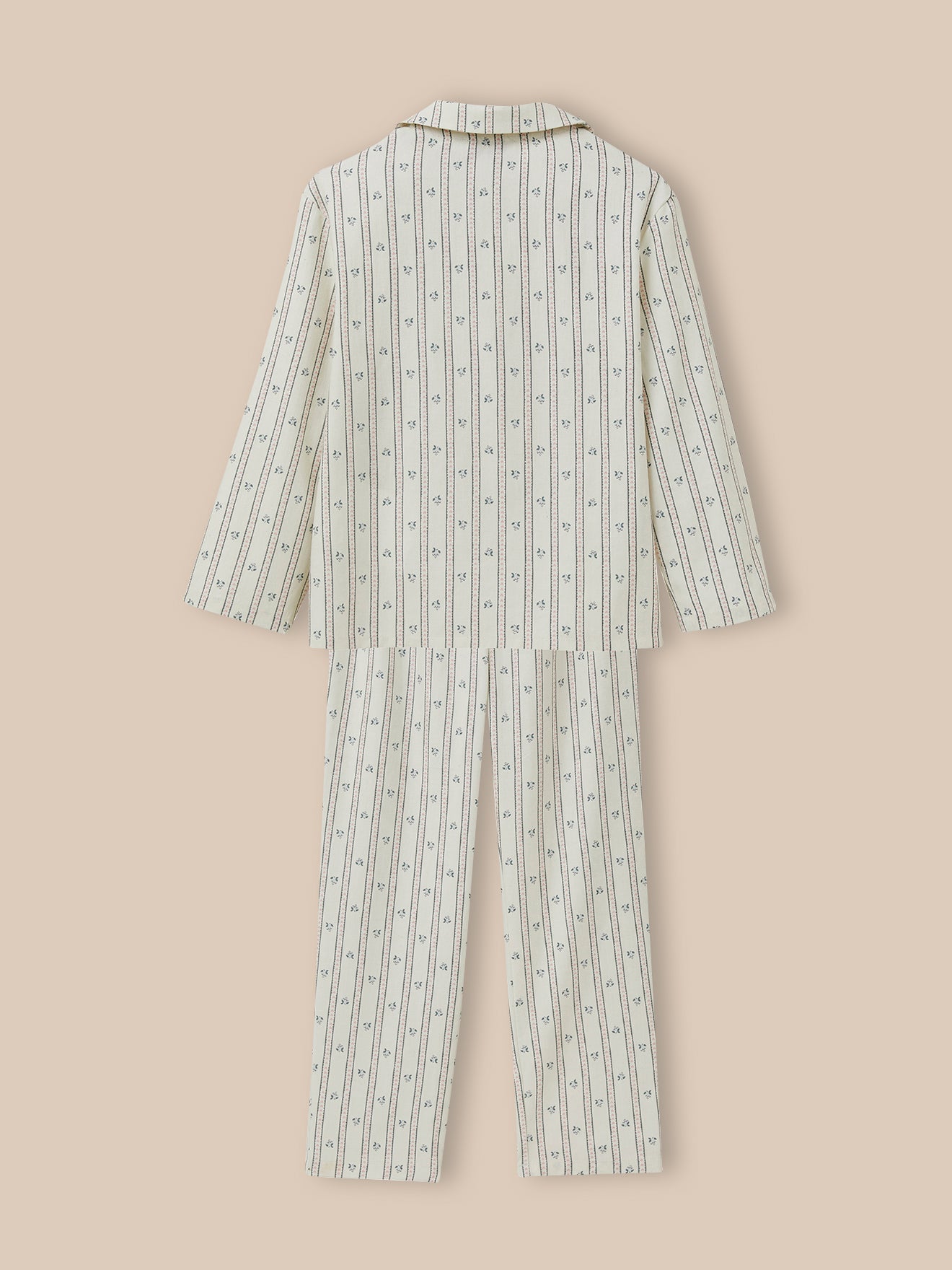 Mädchen-Pyjama mit Druckmuster « Marie »